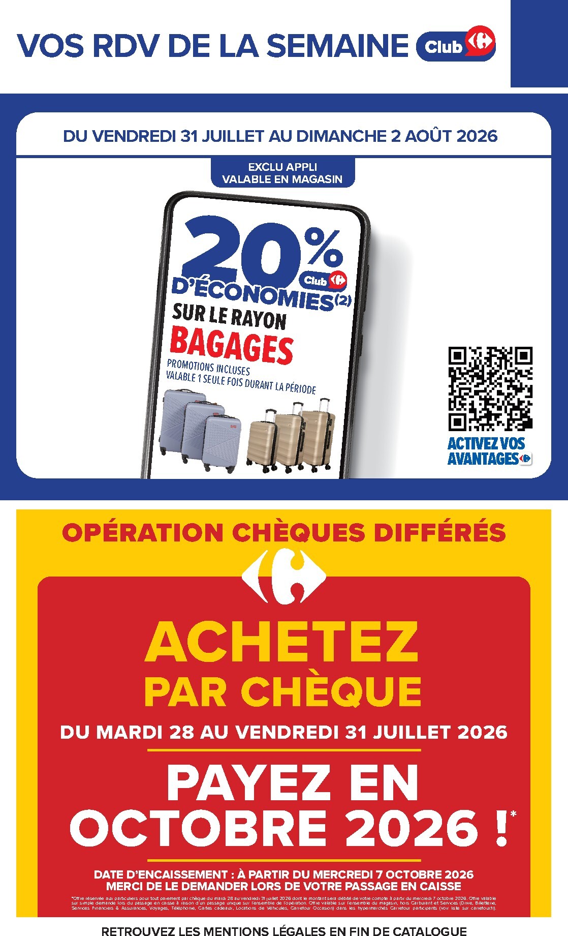carrefour - Flyer Carrefour pour la semaine prochaine du du mardi 28/07/2026 au du lundi 10/08/2026 - page: 4