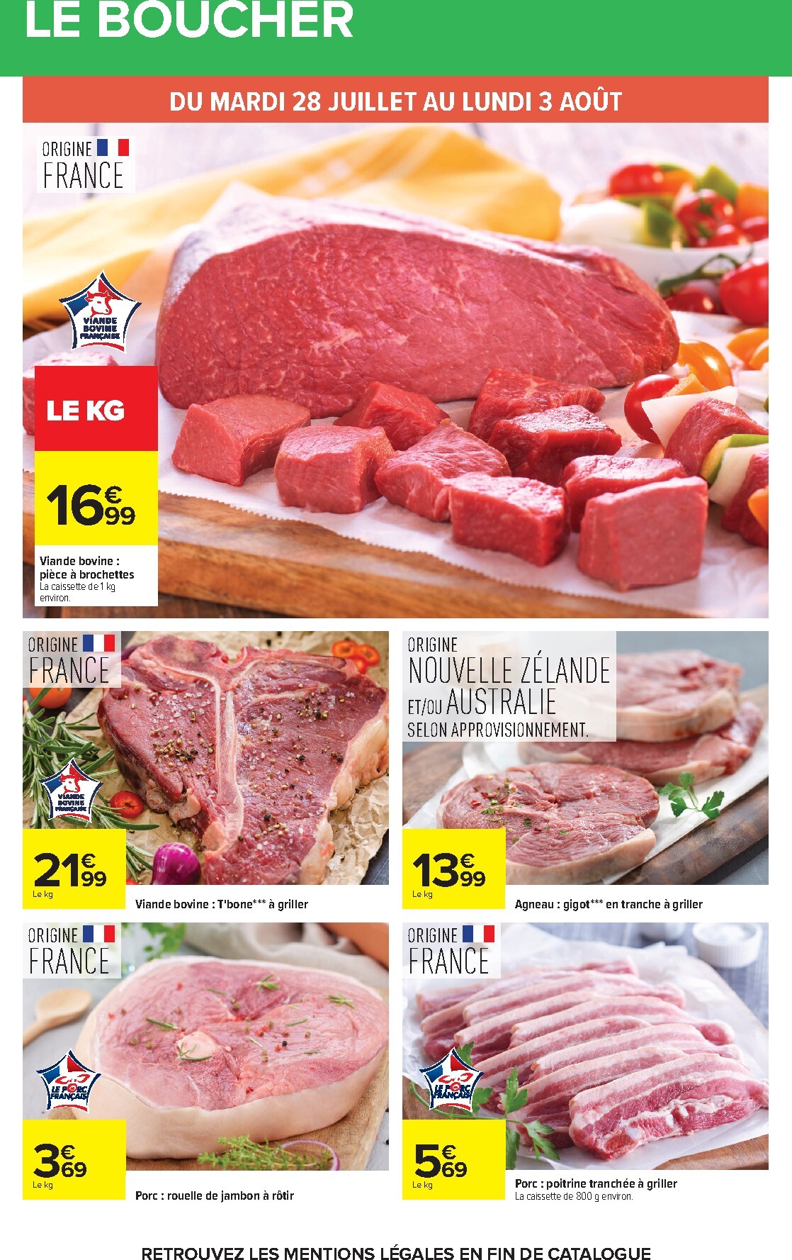 carrefour - Flyer Carrefour pour la semaine prochaine du du mardi 28/07/2026 au du lundi 10/08/2026 - page: 30