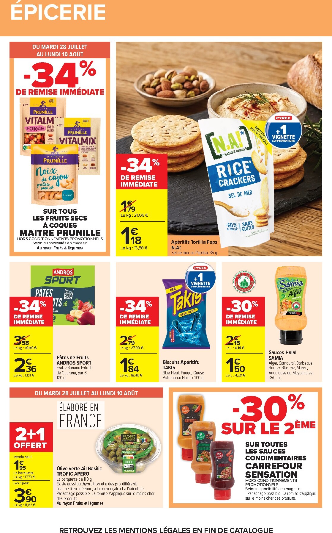 carrefour - Flyer Carrefour pour la semaine prochaine du du mardi 28/07/2026 au du lundi 10/08/2026 - page: 44