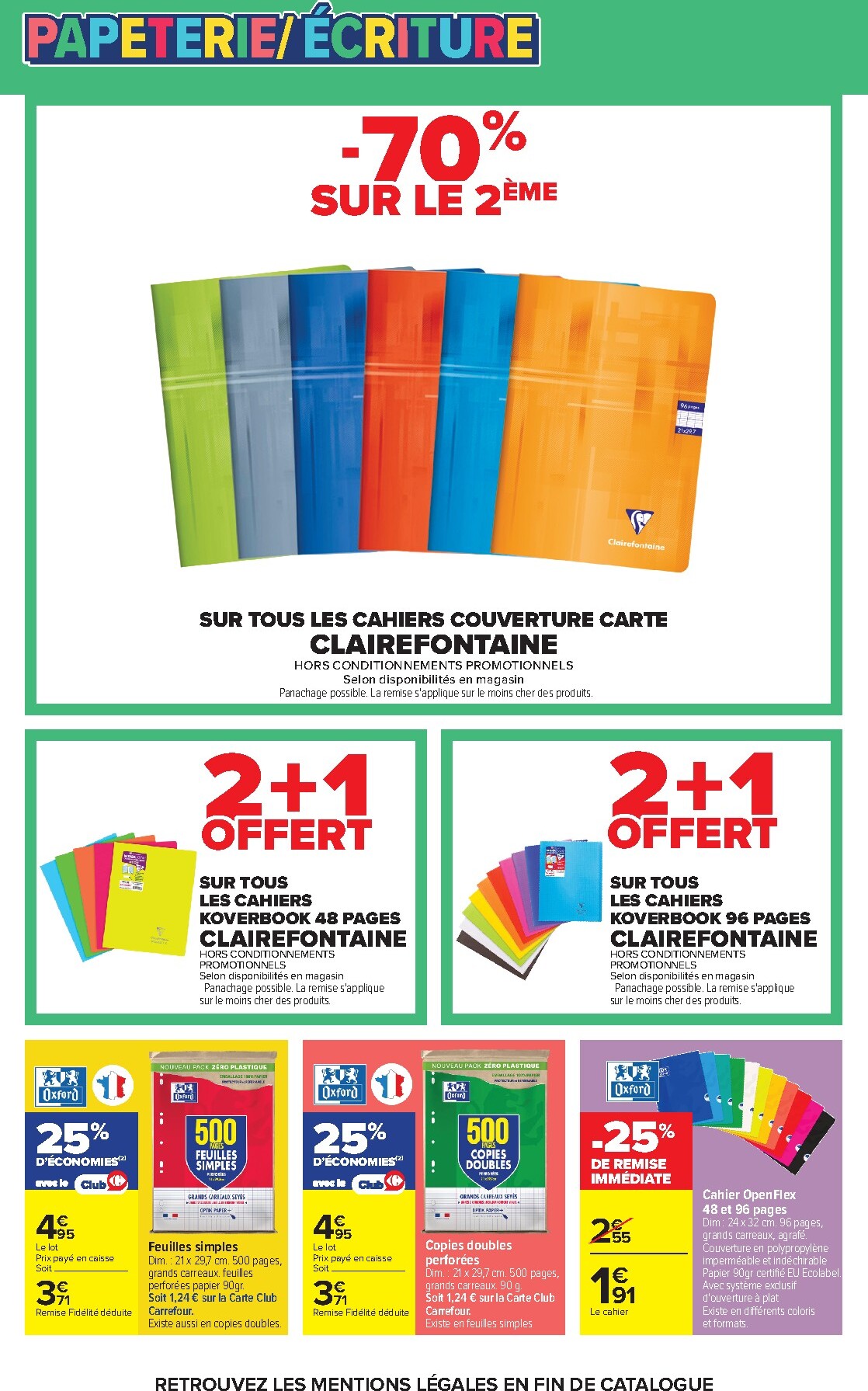 carrefour - Flyer Carrefour - L'été EN Maillot, LA Rentrée EN Grands Carreaux pour la semaine prochaine du du mardi 28/07/2026 au du lundi 10/08/2026 - page: 16