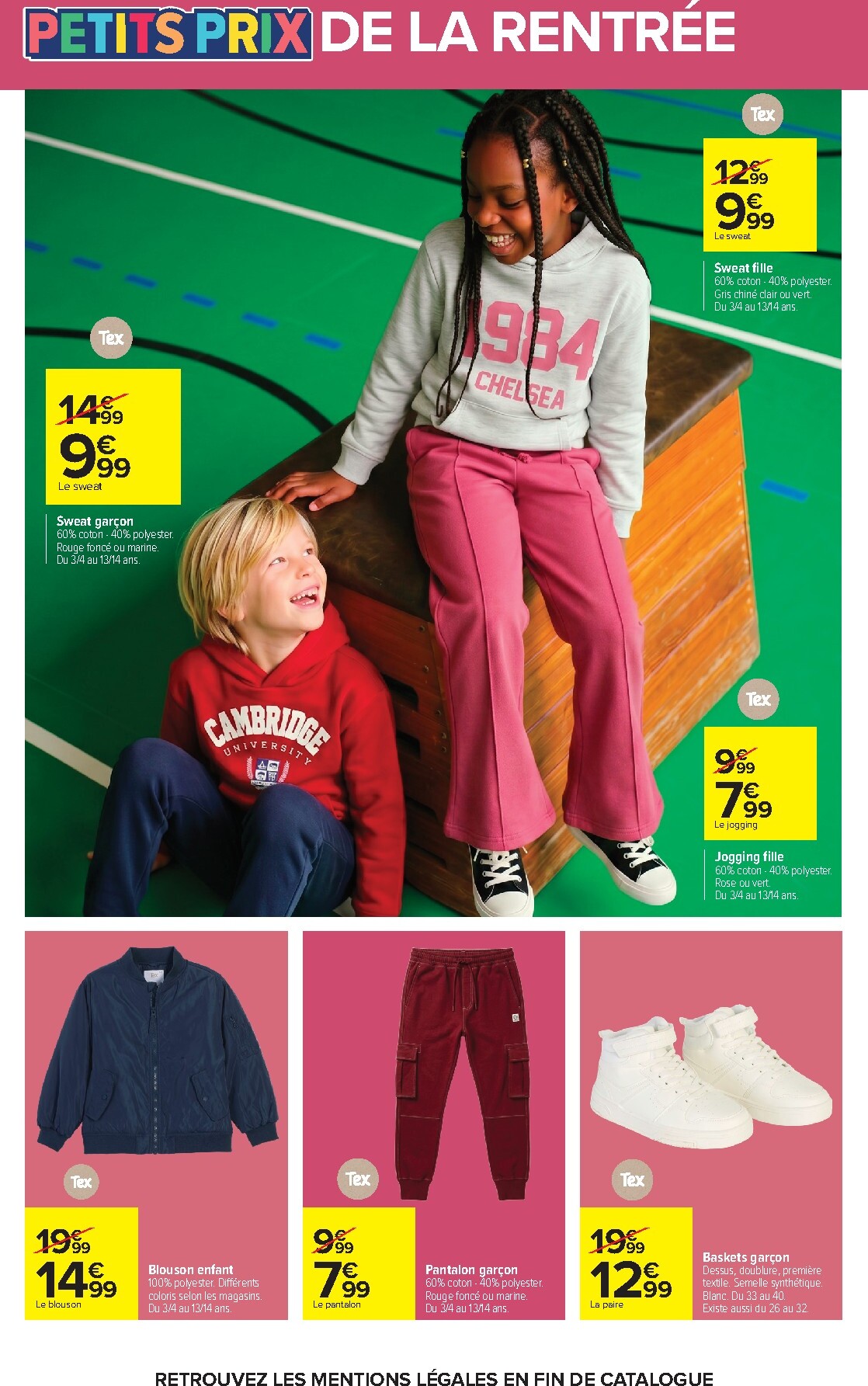 carrefour - Flyer Carrefour - L'été EN Maillot, LA Rentrée EN Grands Carreaux pour la semaine prochaine du du mardi 28/07/2026 au du lundi 10/08/2026 - page: 34