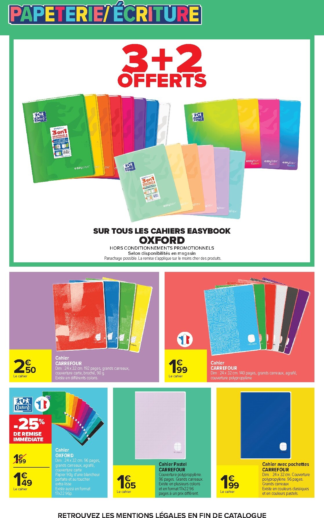 carrefour - Flyer Carrefour - L'été EN Maillot, LA Rentrée EN Grands Carreaux pour la semaine prochaine du du mardi 28/07/2026 au du lundi 10/08/2026 - page: 17