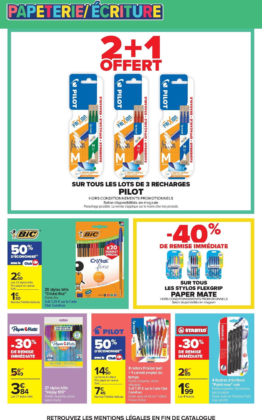carrefour - Flyer Carrefour - L'été EN Maillot, LA Rentrée EN Grands Carreaux pour la semaine prochaine du du mardi 28/07/2026 au du lundi 10/08/2026 - page: 11