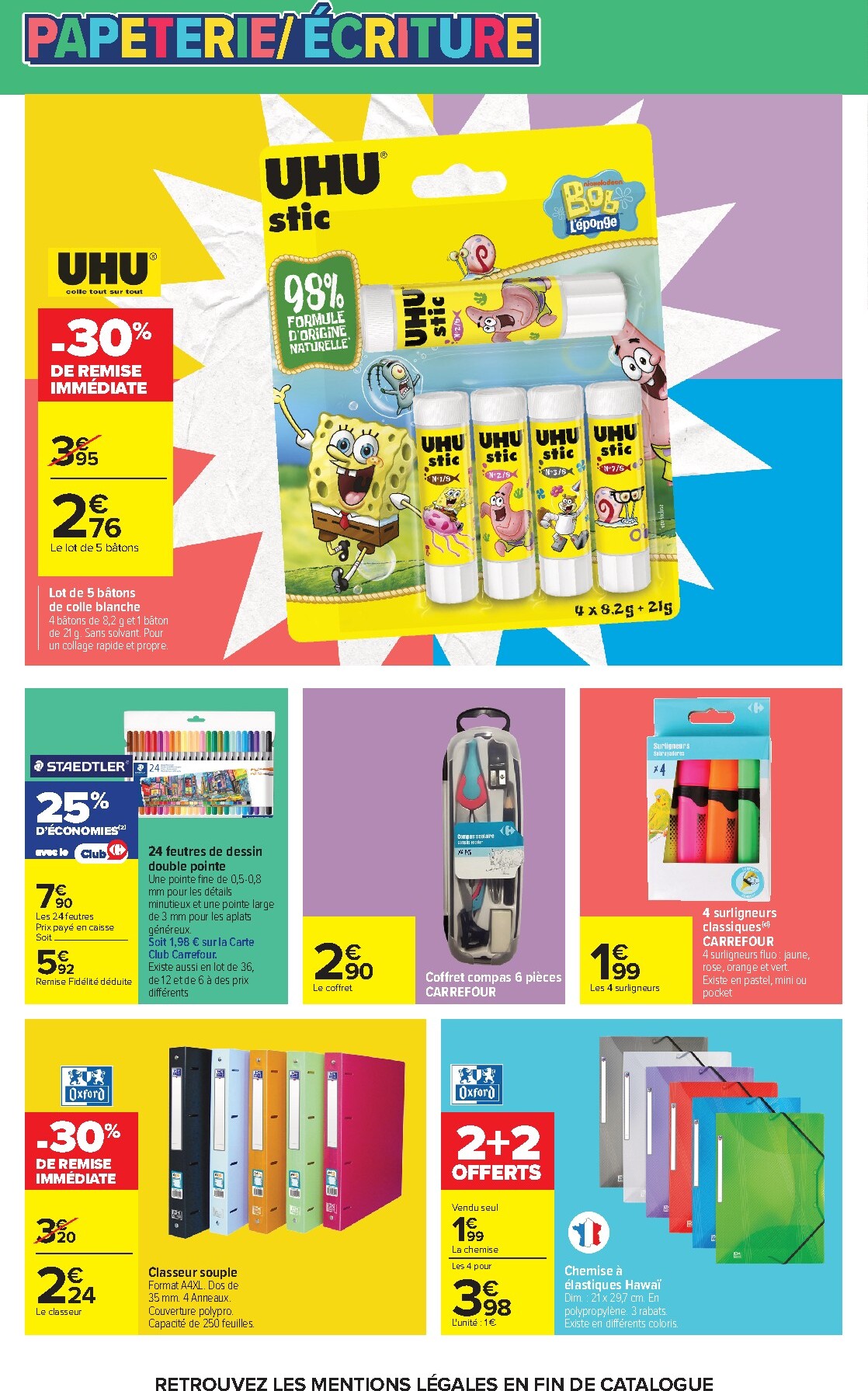 carrefour - Flyer Carrefour - L'été EN Maillot, LA Rentrée EN Grands Carreaux pour la semaine prochaine du du mardi 28/07/2026 au du lundi 10/08/2026 - page: 12