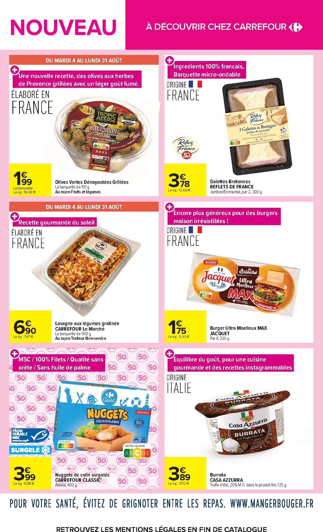 carrefour - Flyer Carrefour - Les Nouveautés pour la semaine prochaine du du mardi 04/08/2026 au du lundi 31/08/2026 - page: 2