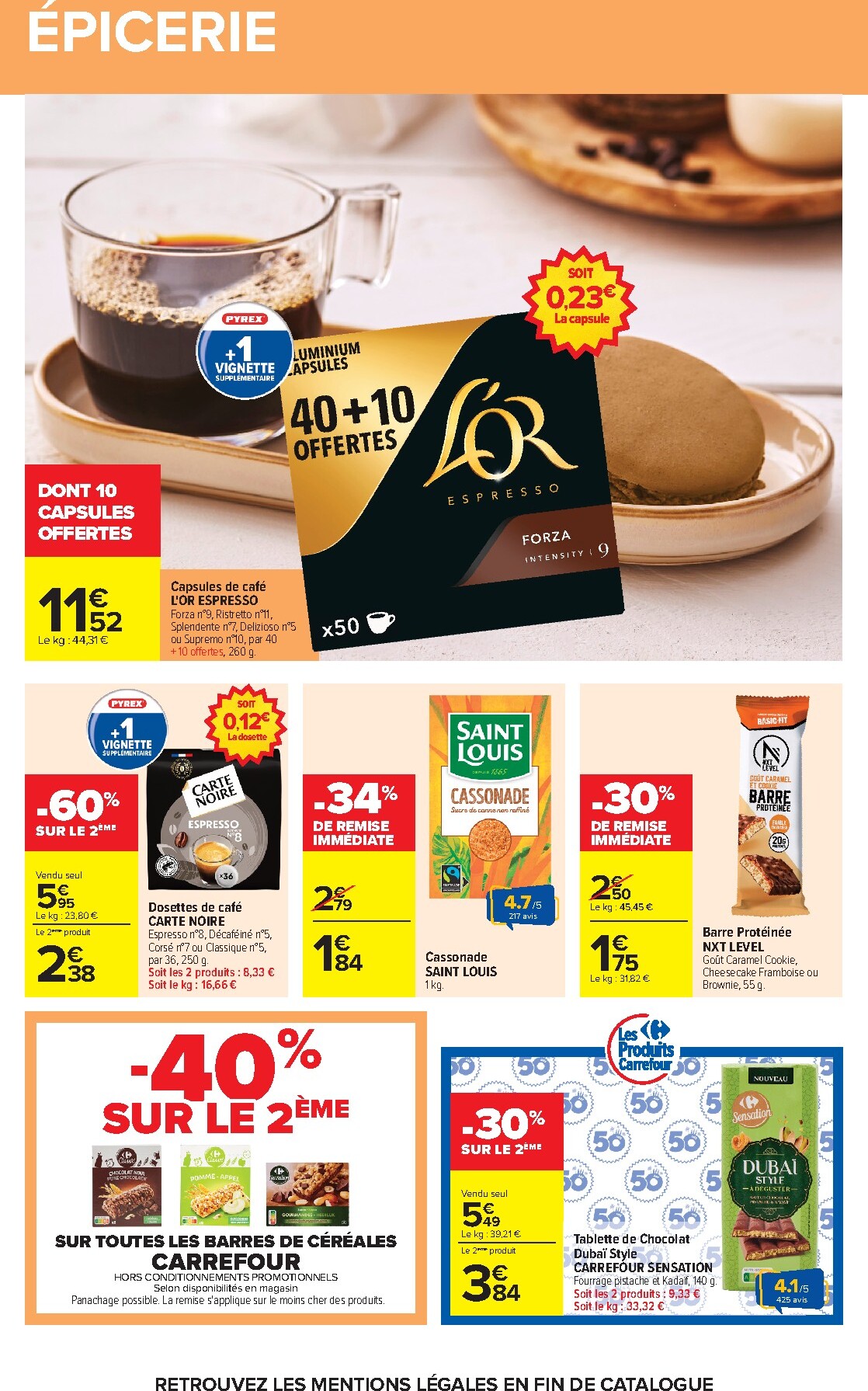 carrefour - Flyer Carrefour - Glaces & Barbecue pour la semaine prochaine du du mardi 04/08/2026 au du lundi 17/08/2026 - page: 42
