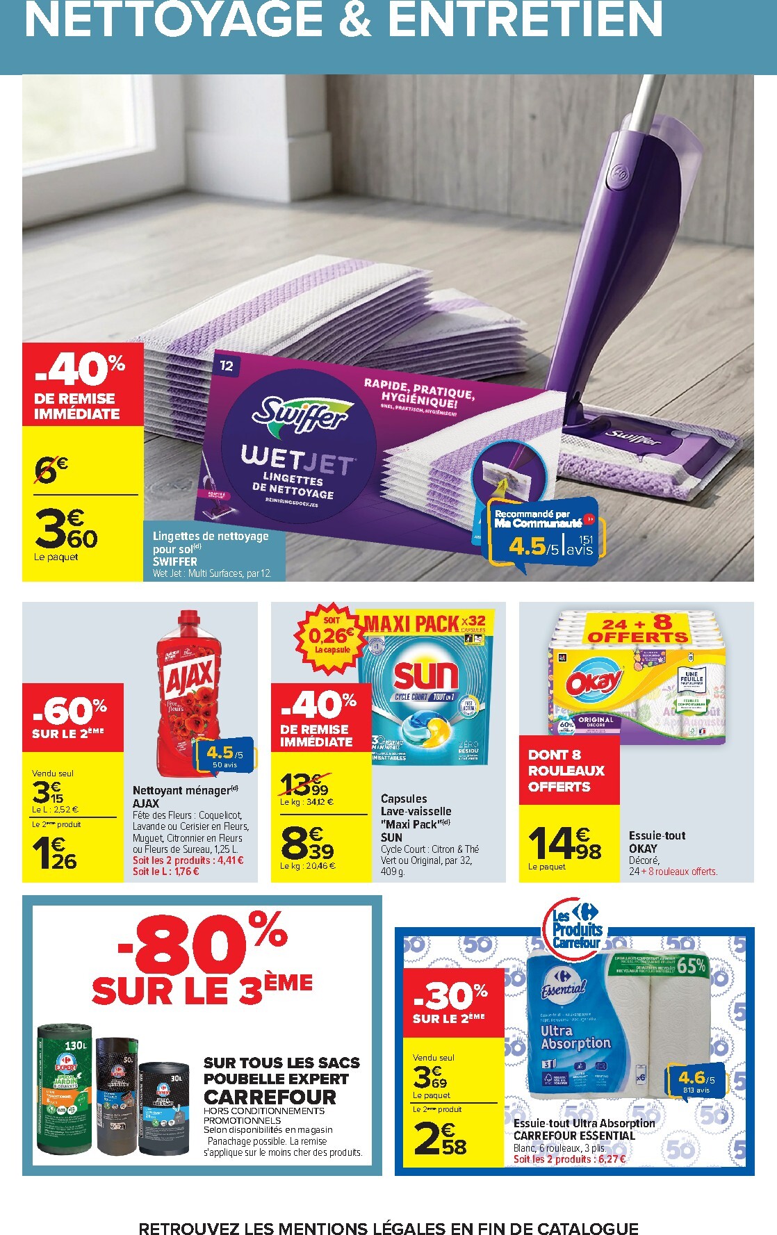 carrefour - Flyer Carrefour - Glaces & Barbecue pour la semaine prochaine du du mardi 04/08/2026 au du lundi 17/08/2026 - page: 46