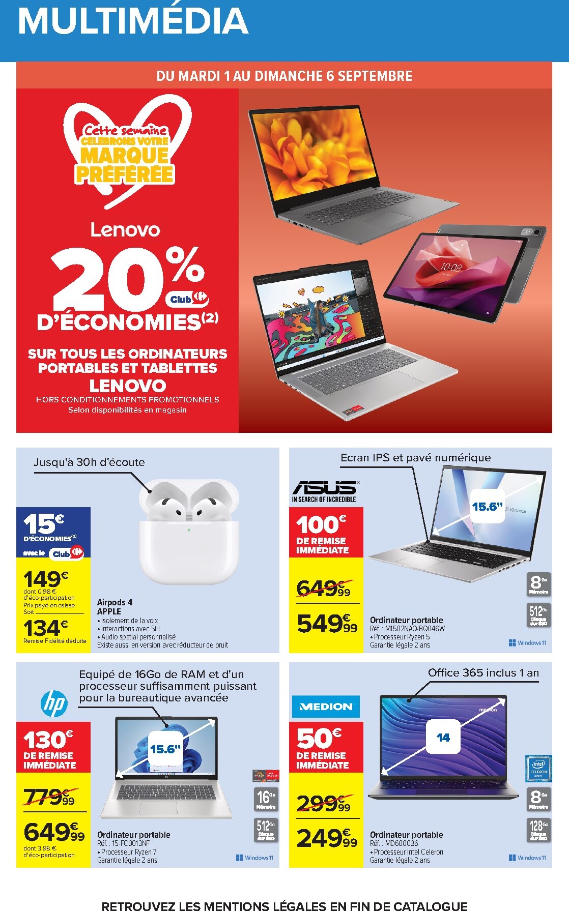 carrefour - Flyer Carrefour - Petit Dejeuner pour la semaine prochaine du du mardi 01/09/2026 au du lundi 14/09/2026 - page: 86