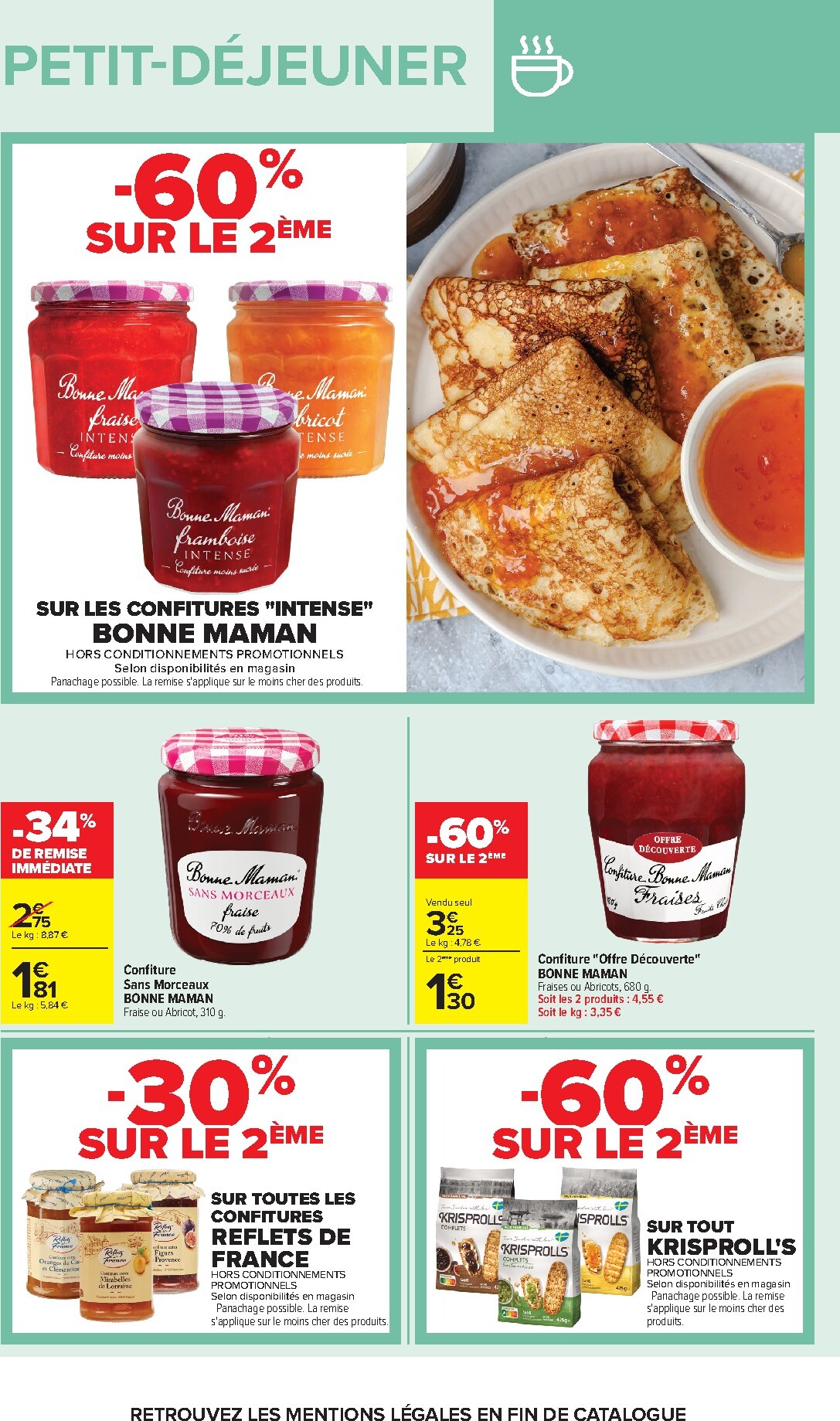 carrefour - Flyer Carrefour - Petit Dejeuner pour la semaine prochaine du du mardi 01/09/2026 au du lundi 14/09/2026 - page: 13
