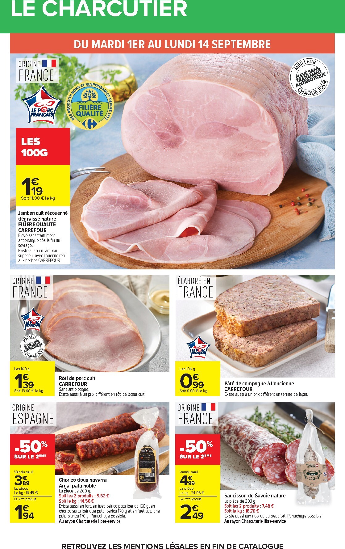 carrefour - Flyer Carrefour - Petit Dejeuner pour la semaine prochaine du du mardi 01/09/2026 au du lundi 14/09/2026 - page: 32