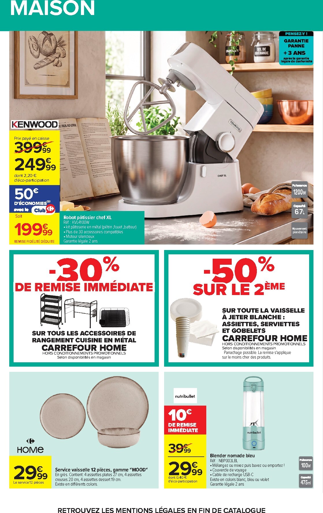 carrefour - Flyer Carrefour - Petit Dejeuner pour la semaine prochaine du du mardi 01/09/2026 au du lundi 14/09/2026 - page: 70
