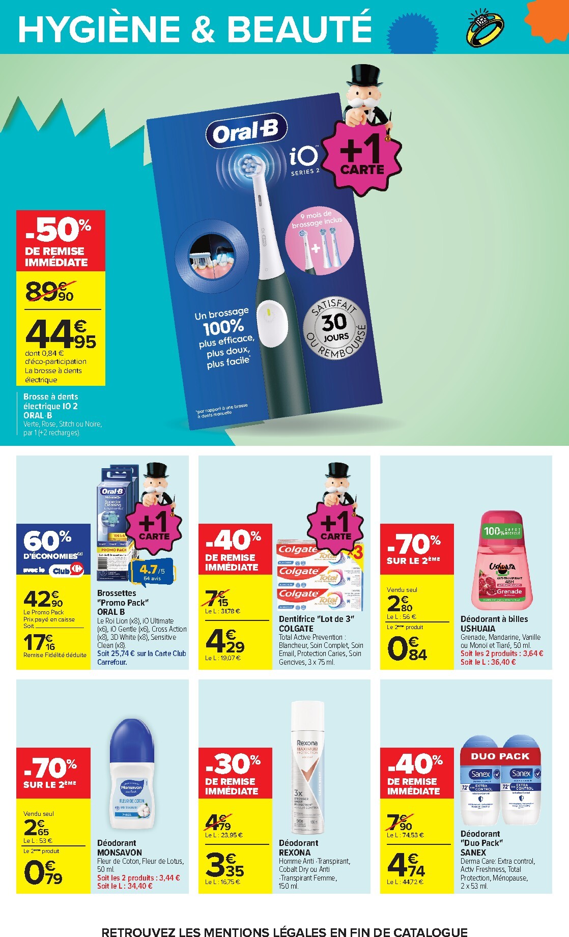 carrefour - Flyer Carrefour pour la semaine prochaine du du mardi 08/09/2026 au du lundi 21/09/2026 - page: 60