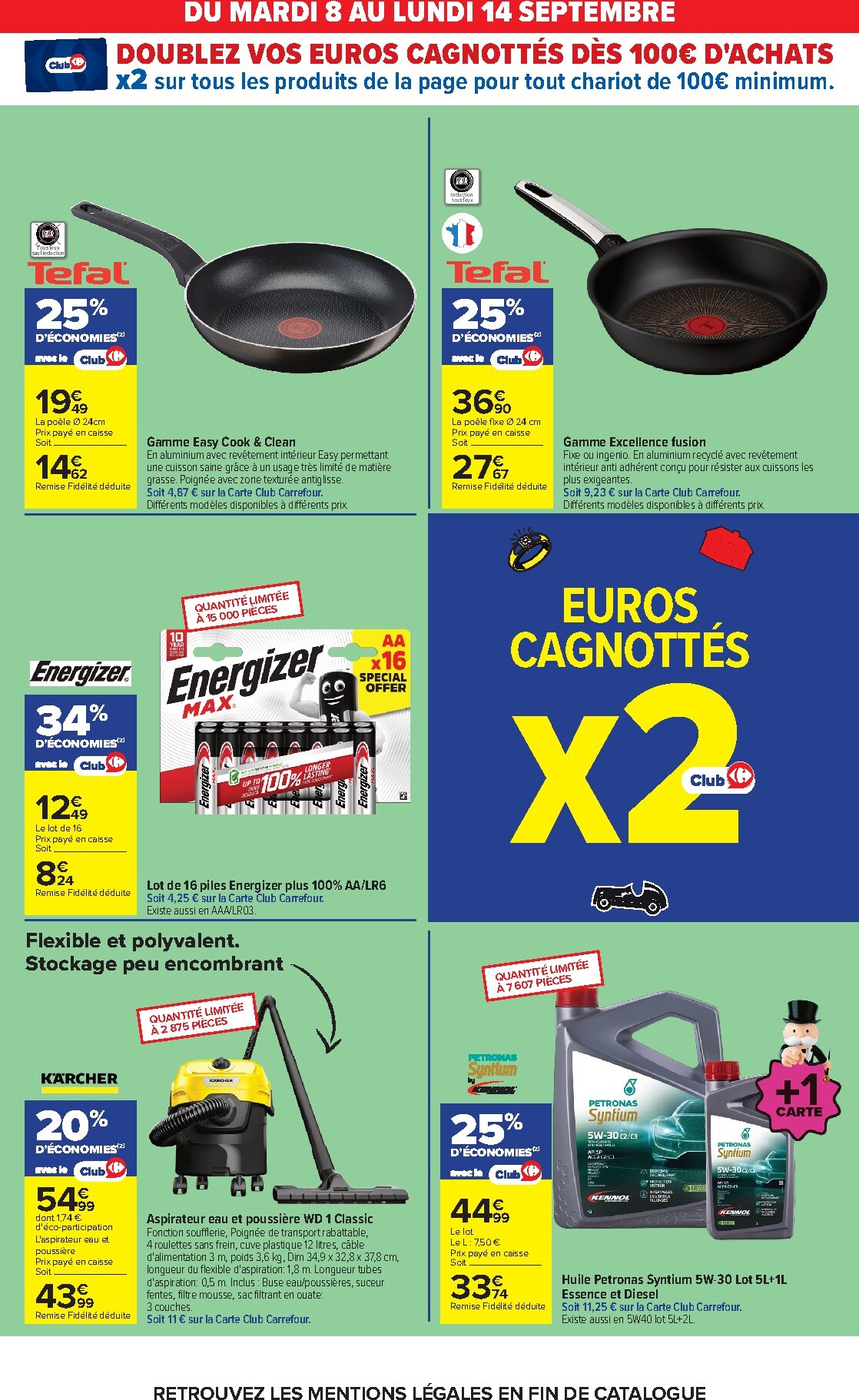 carrefour - Flyer Carrefour pour la semaine prochaine du du mardi 08/09/2026 au du lundi 21/09/2026 - page: 15