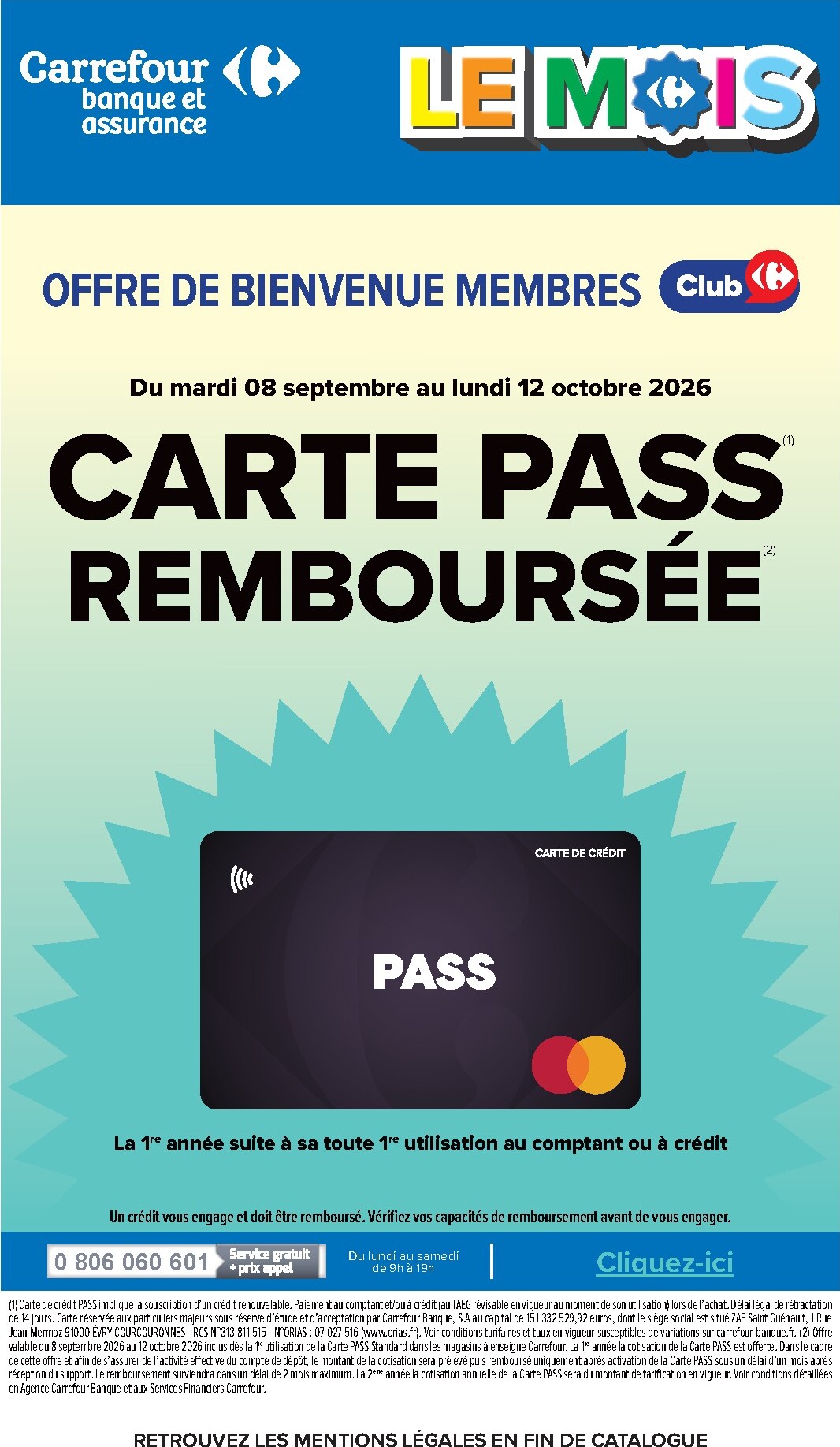 carrefour - Flyer Carrefour pour la semaine prochaine du du mardi 08/09/2026 au du lundi 21/09/2026 - page: 99