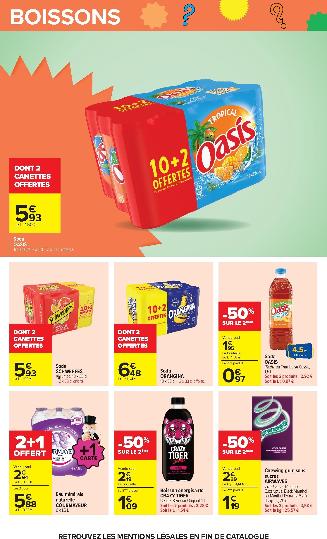 carrefour - Flyer Carrefour pour la semaine prochaine du du mardi 08/09/2026 au du lundi 21/09/2026 - page: 57