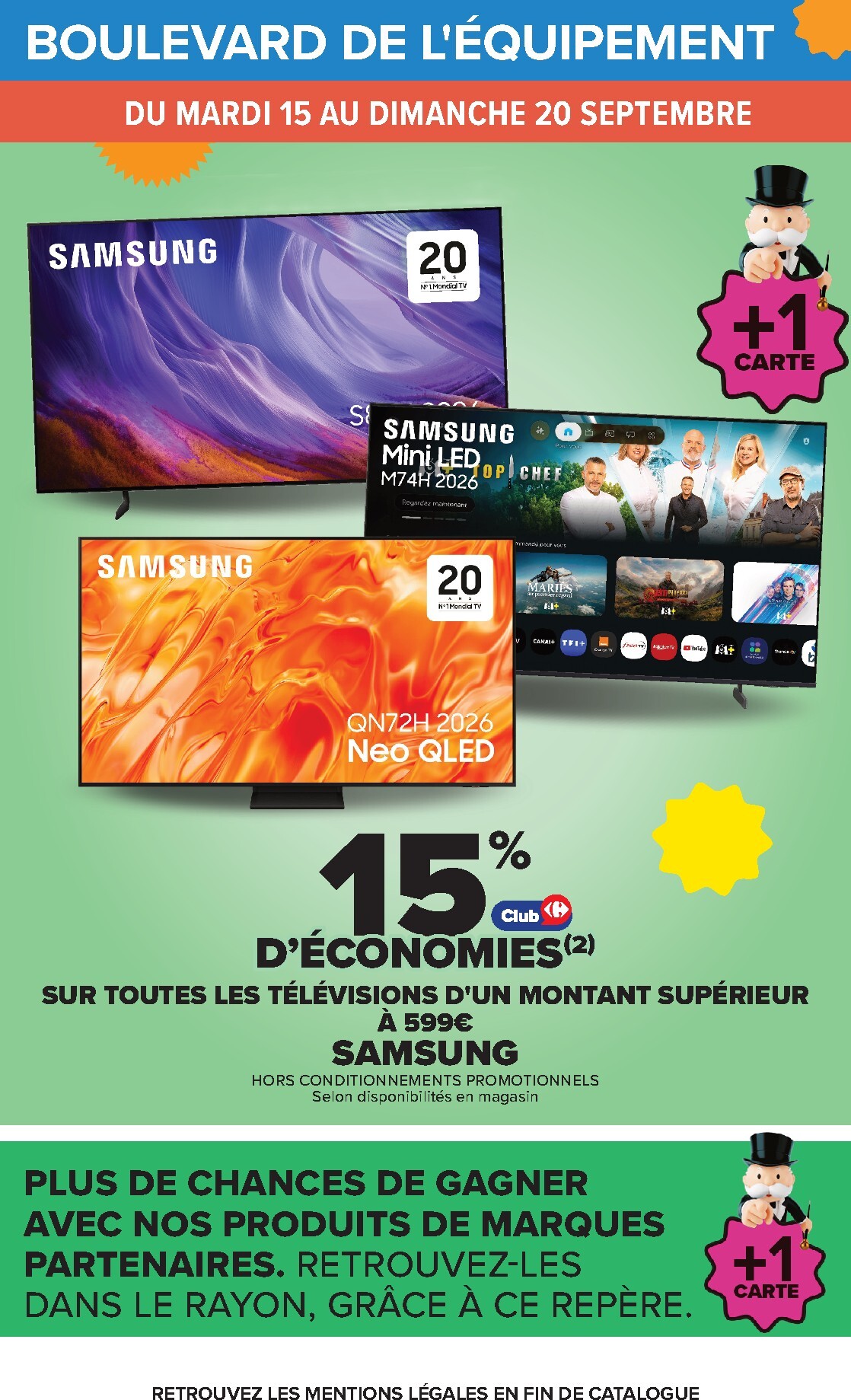 carrefour - Flyer Carrefour pour la semaine prochaine du du mardi 15/09/2026 au du lundi 28/09/2026 - page: 73