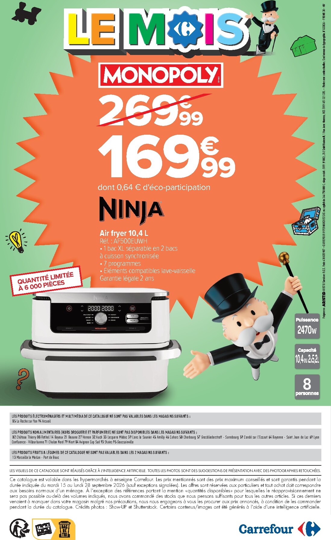 carrefour - Flyer Carrefour pour la semaine prochaine du du mardi 15/09/2026 au du lundi 28/09/2026 - page: 2
