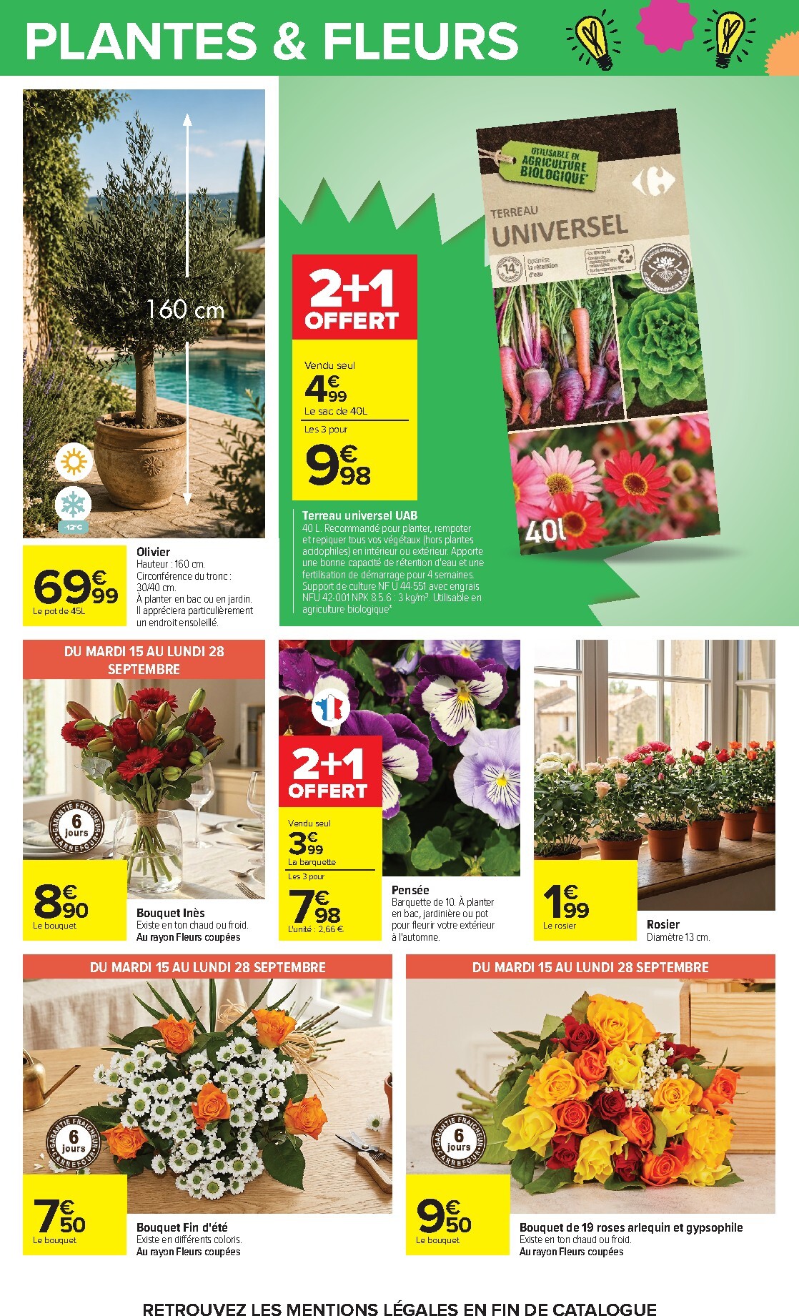 carrefour - Flyer Carrefour pour la semaine prochaine du du mardi 15/09/2026 au du lundi 28/09/2026 - page: 90