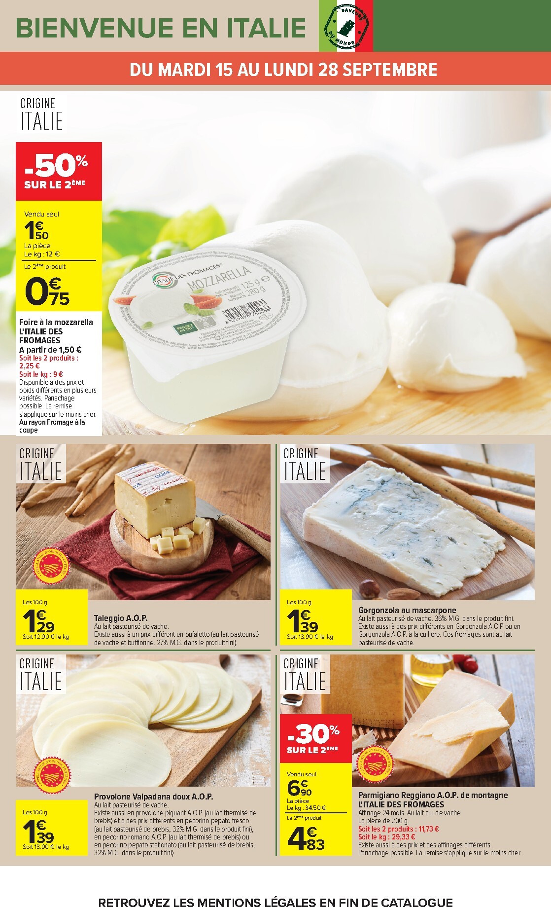 carrefour - Flyer Carrefour pour la semaine prochaine du du mardi 15/09/2026 au du lundi 28/09/2026 - page: 35