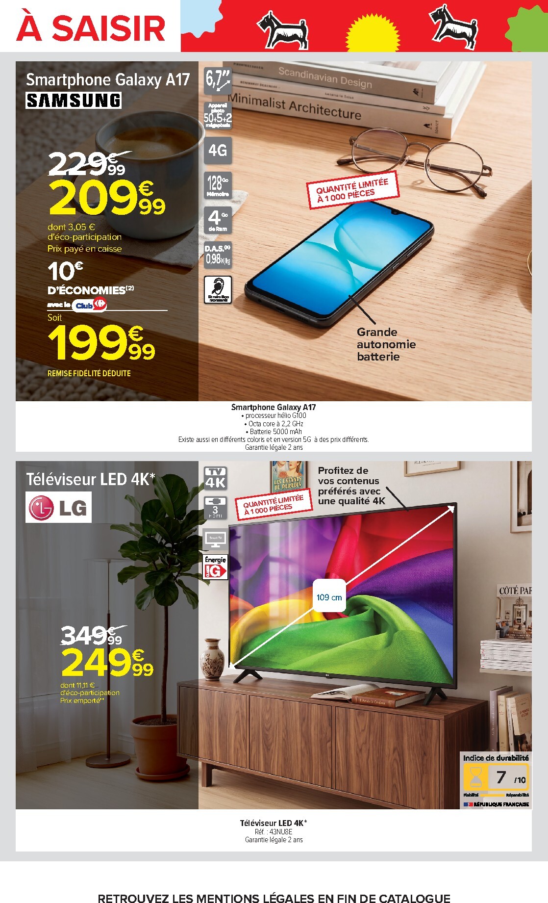 carrefour - Flyer Carrefour pour la semaine prochaine du du mardi 15/09/2026 au du lundi 28/09/2026 - page: 74