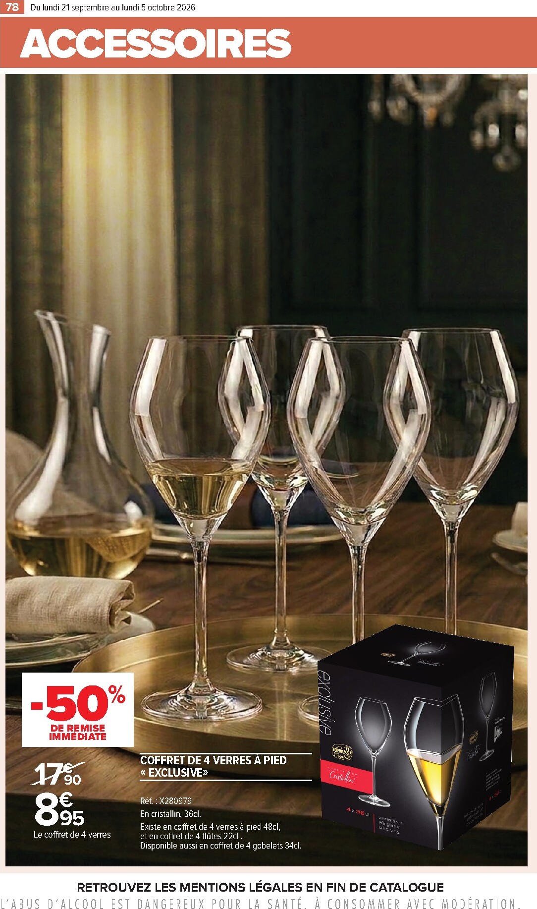carrefour - Flyer Carrefour - Foire aux vins pour la semaine prochaine du du lundi 21/09/2026 au du lundi 05/10/2026 - page: 78