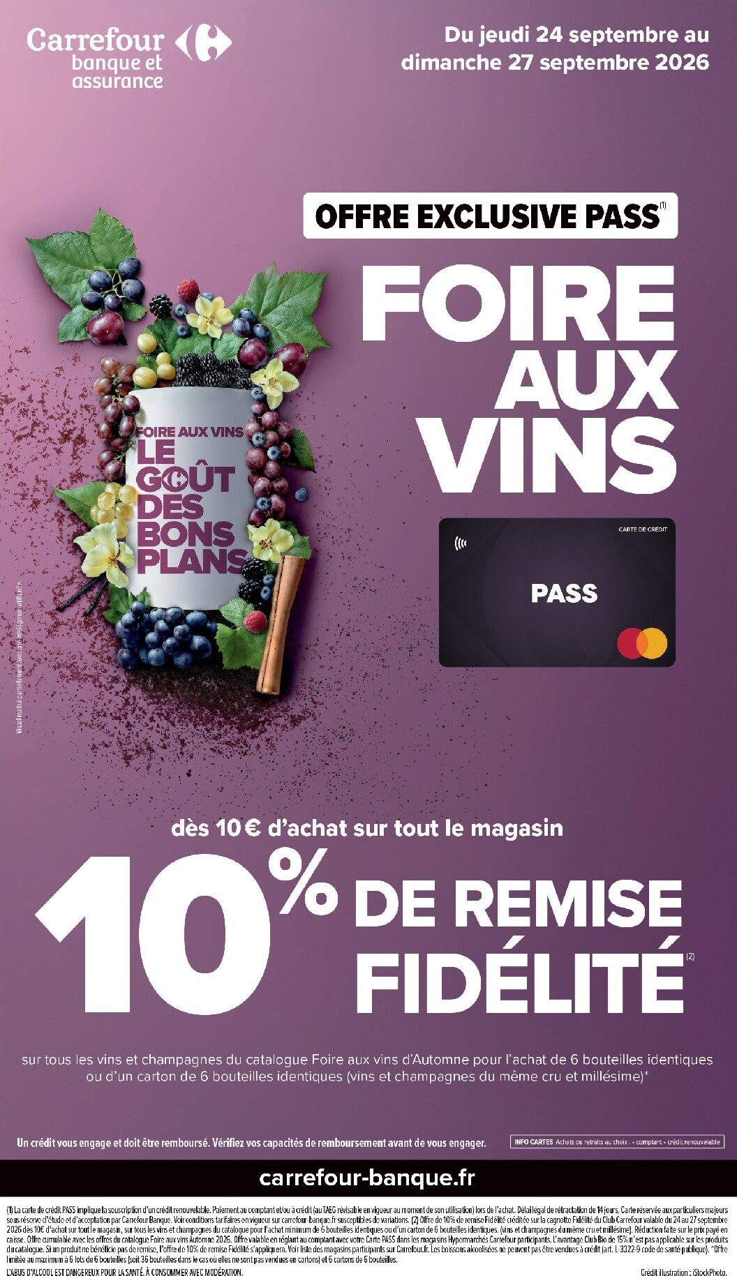 carrefour - Flyer Carrefour - Foire aux vins pour la semaine prochaine du du lundi 21/09/2026 au du lundi 05/10/2026 - page: 3