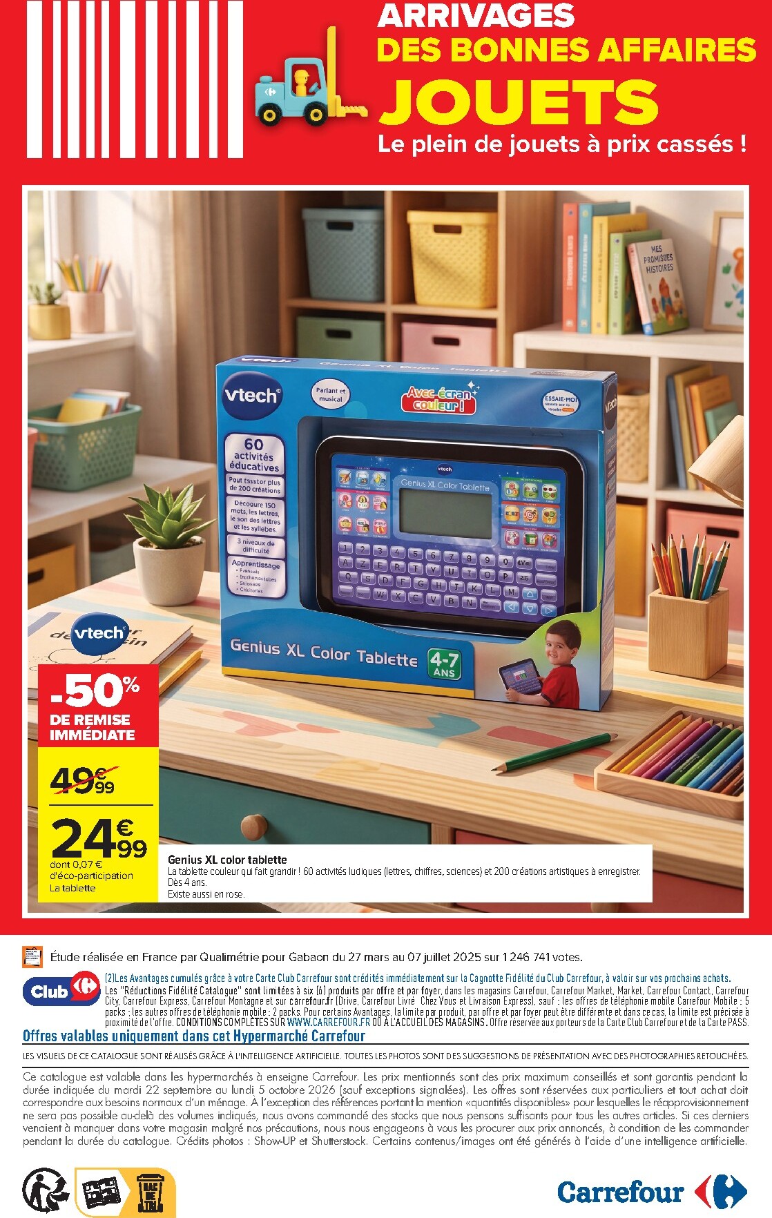 carrefour - Flyer Carrefour - Jouets Arrivages Des Bonnes Affaires pour la semaine prochaine du du mardi 22/09/2026 au du lundi 05/10/2026 - page: 16
