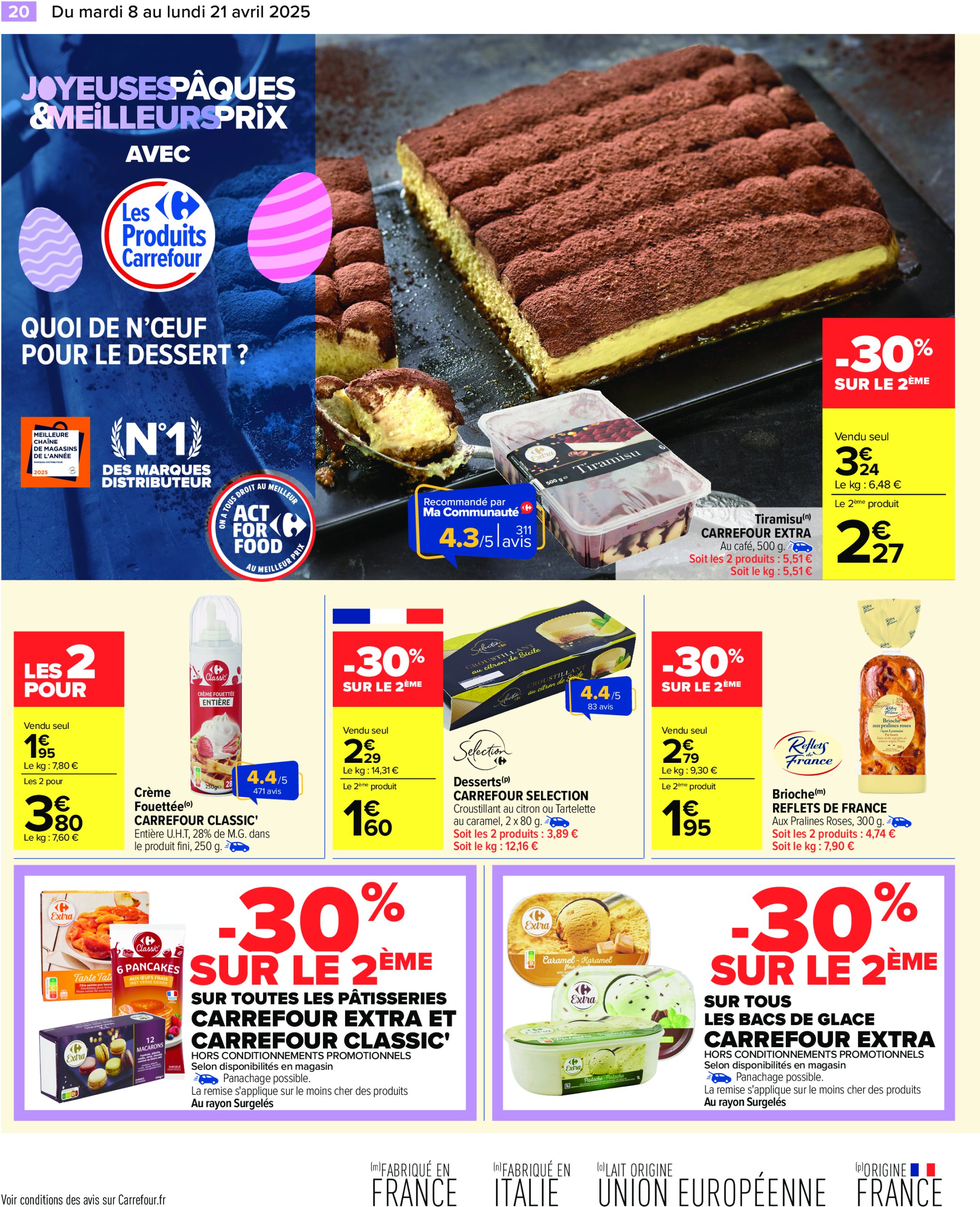 carrefour - Catalogue Carrefour valable dès 08/04 - 21/04 - page: 22 carrefour - Catalogue Carrefour valable dès 08/04 - 21/04 - page: 22