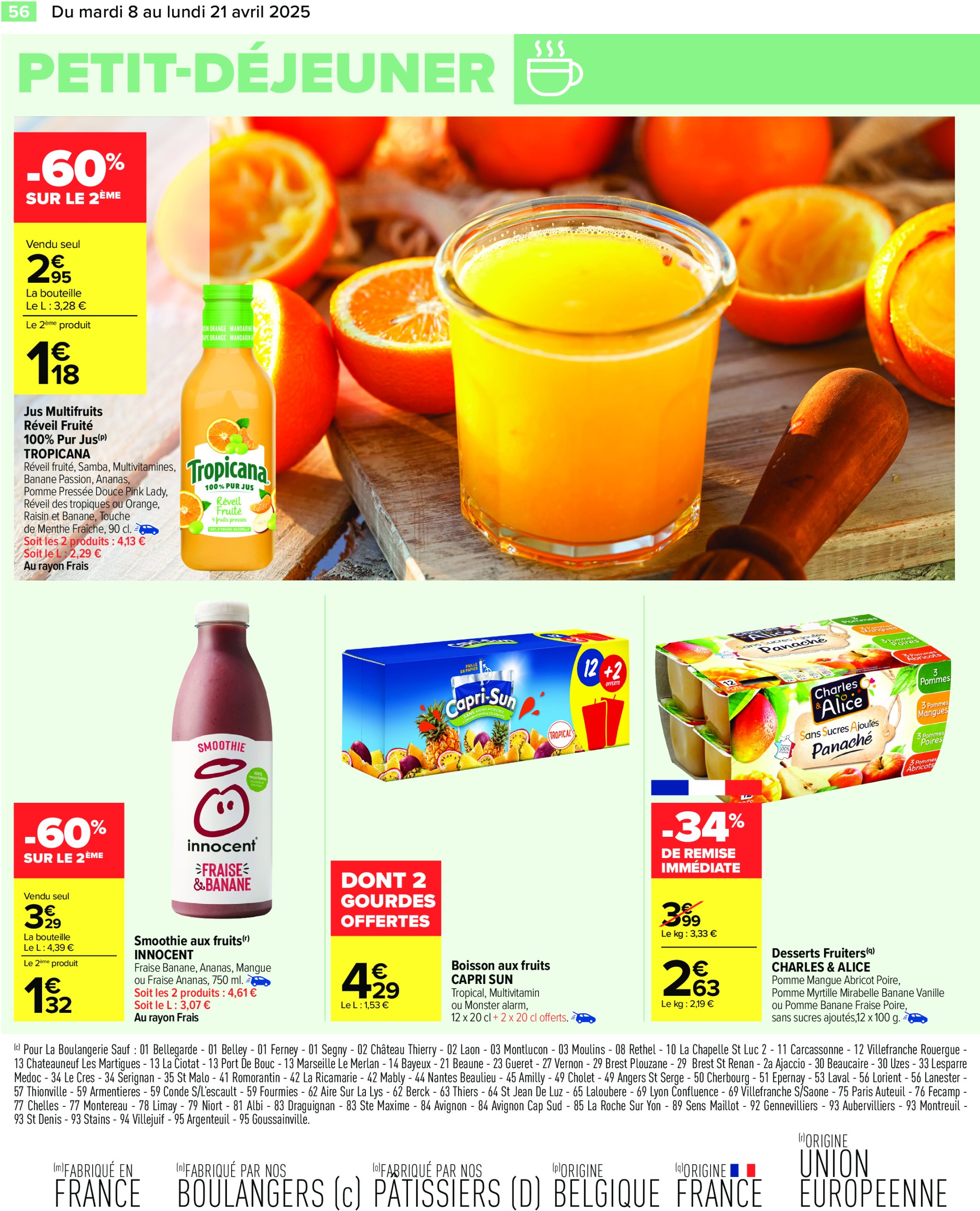 carrefour - Catalogue Carrefour valable dès 08/04 - 21/04 - page: 58 carrefour - Catalogue Carrefour valable dès 08/04 - 21/04 - page: 58