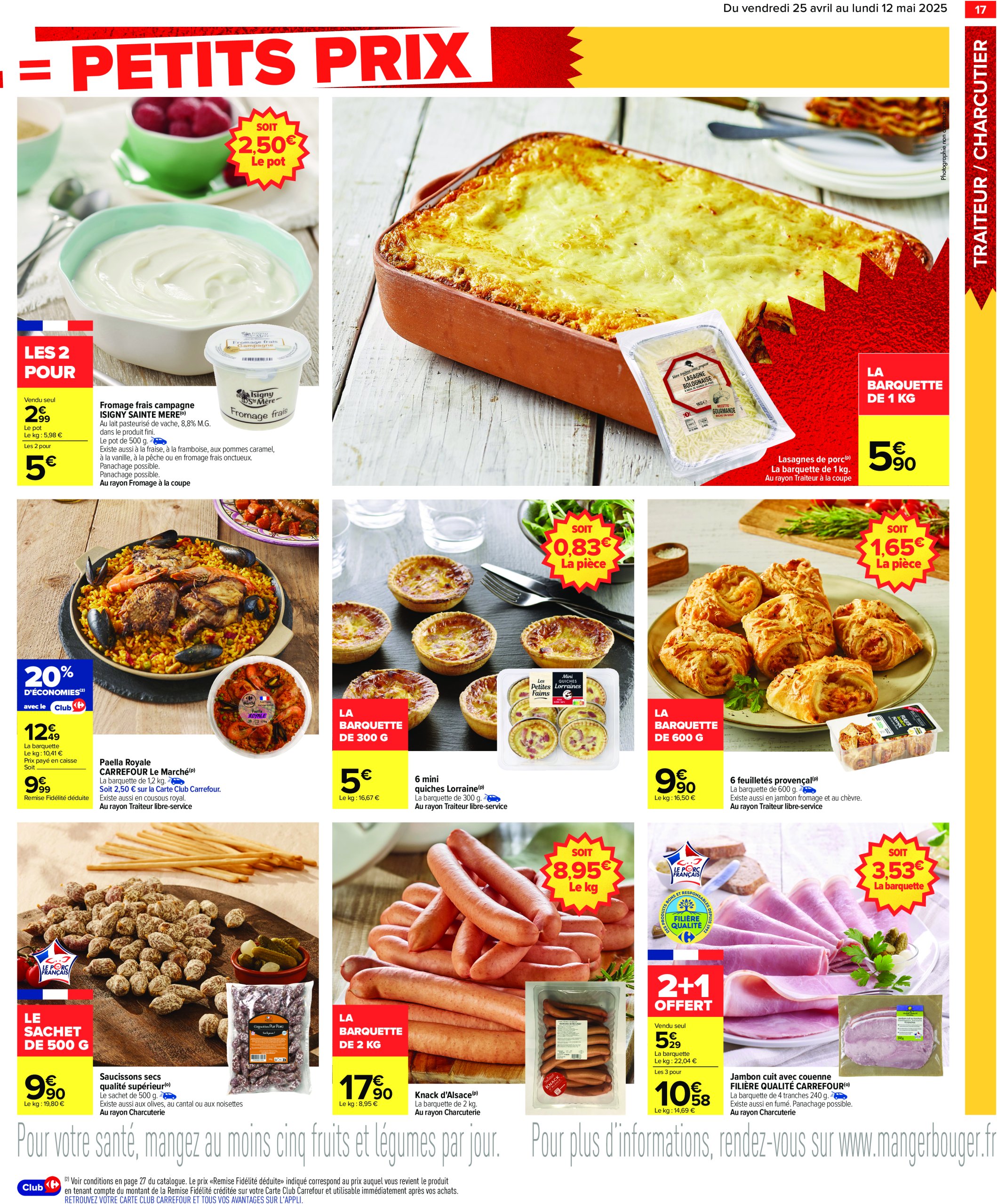 carrefour - Catalogue Carrefour - Gros volumes, petits prix valable dès 25/04 - 12/05 - page: 19