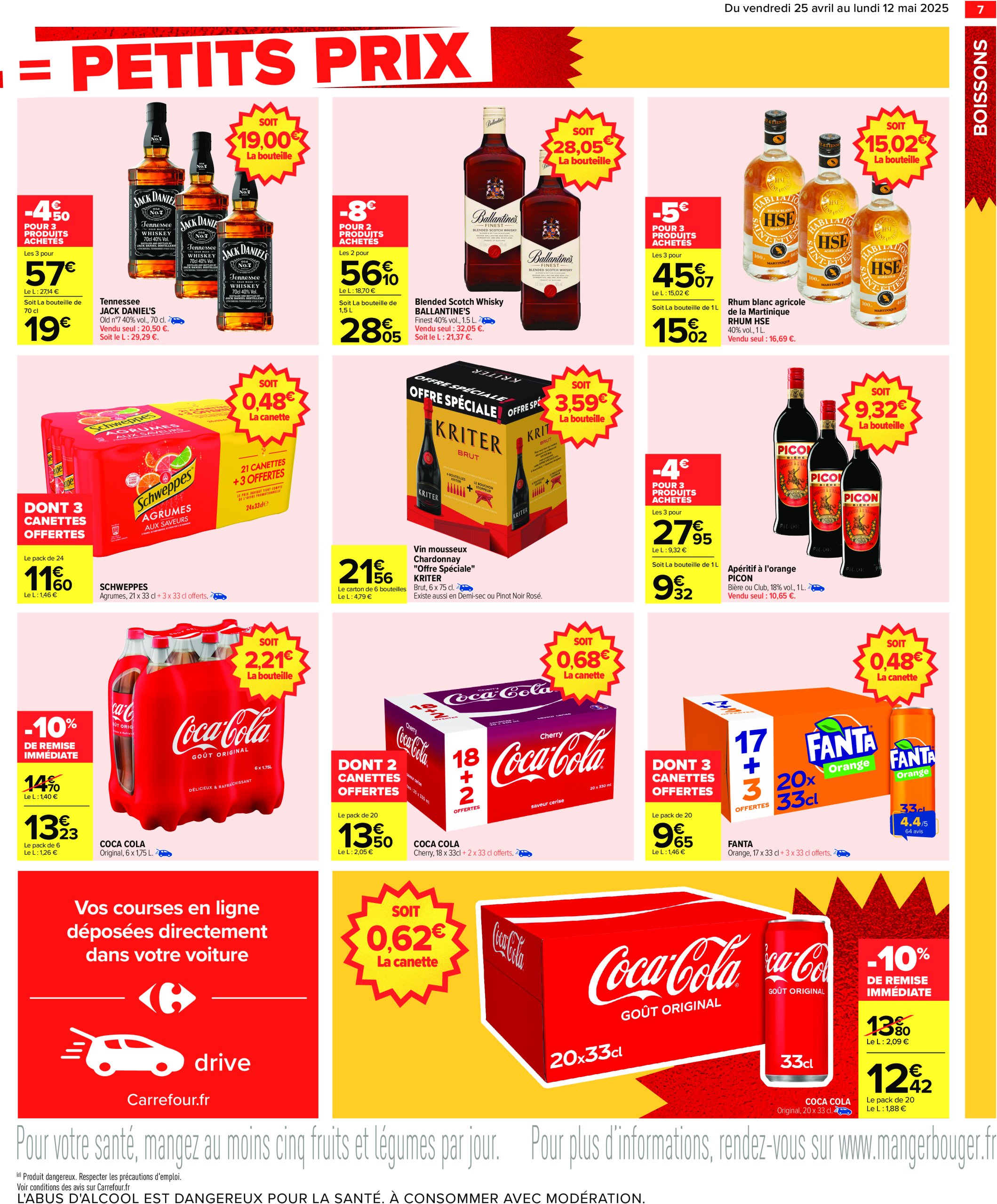 carrefour - Catalogue Carrefour - Gros volumes, petits prix valable dès 25/04 - 12/05 - page: 9