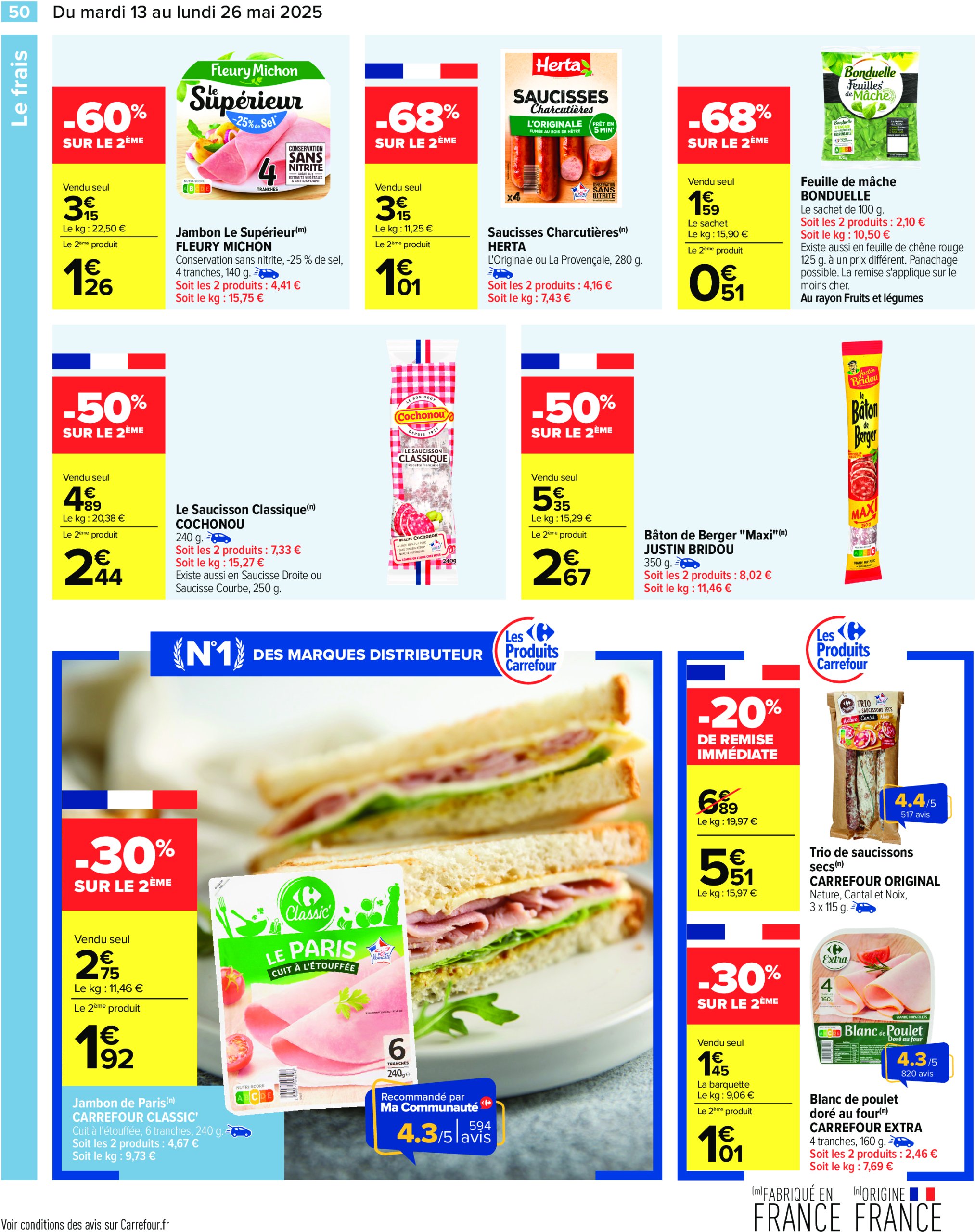 carrefour - Catalogue Carrefour valable dès 13/05 - 26/05 - page: 54