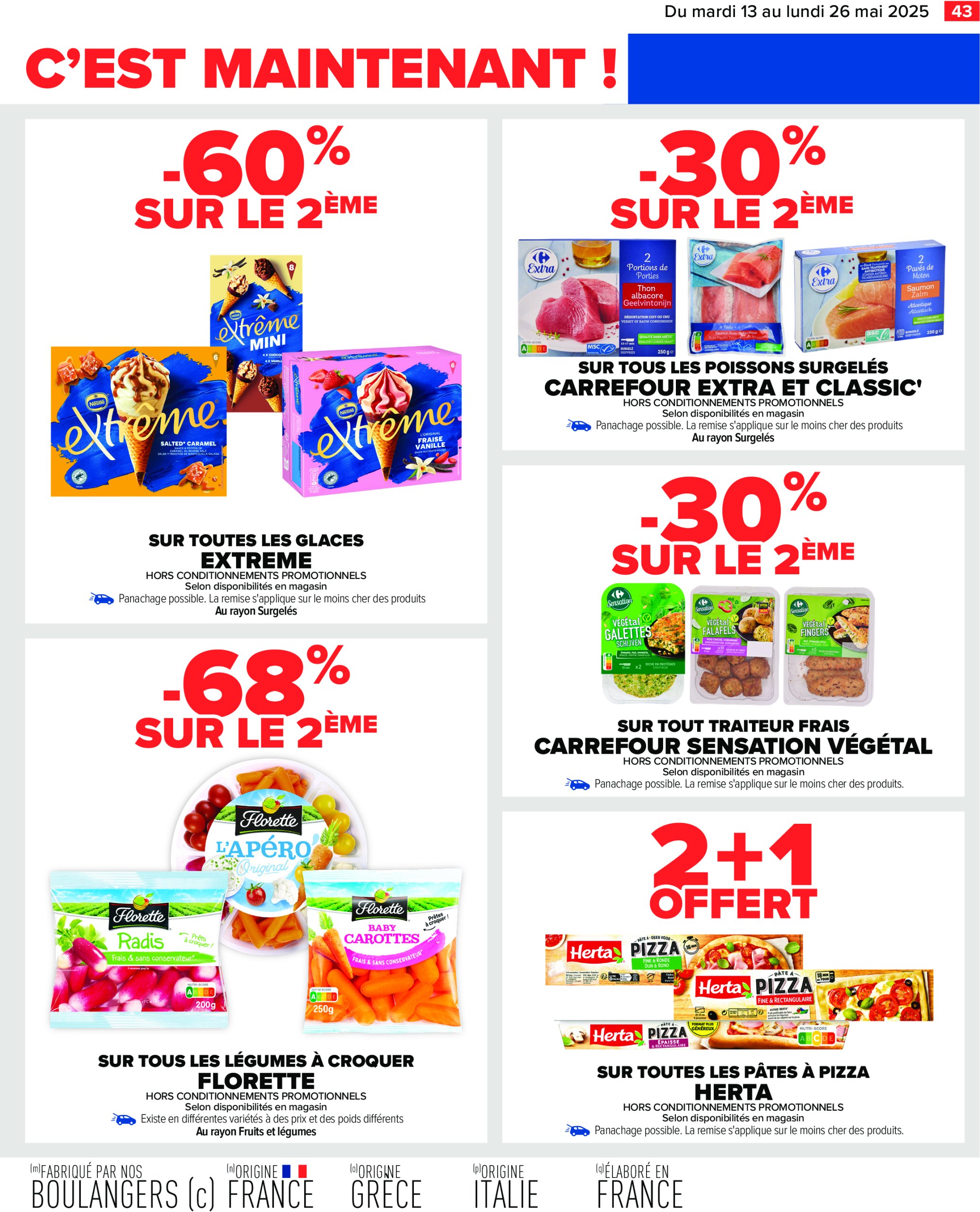 carrefour - Catalogue Carrefour valable dès 13/05 - 26/05 - page: 45
