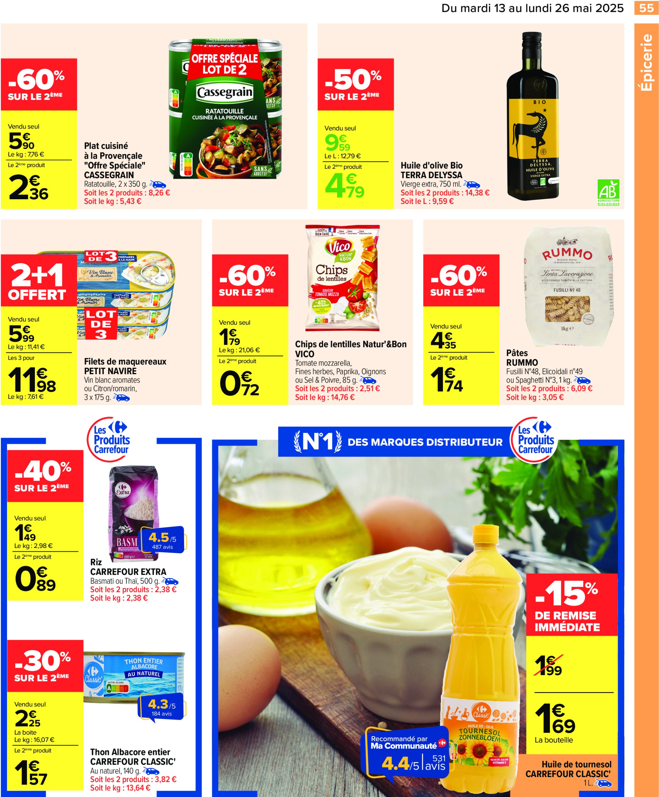 carrefour - Catalogue Carrefour valable dès 13/05 - 26/05 - page: 59