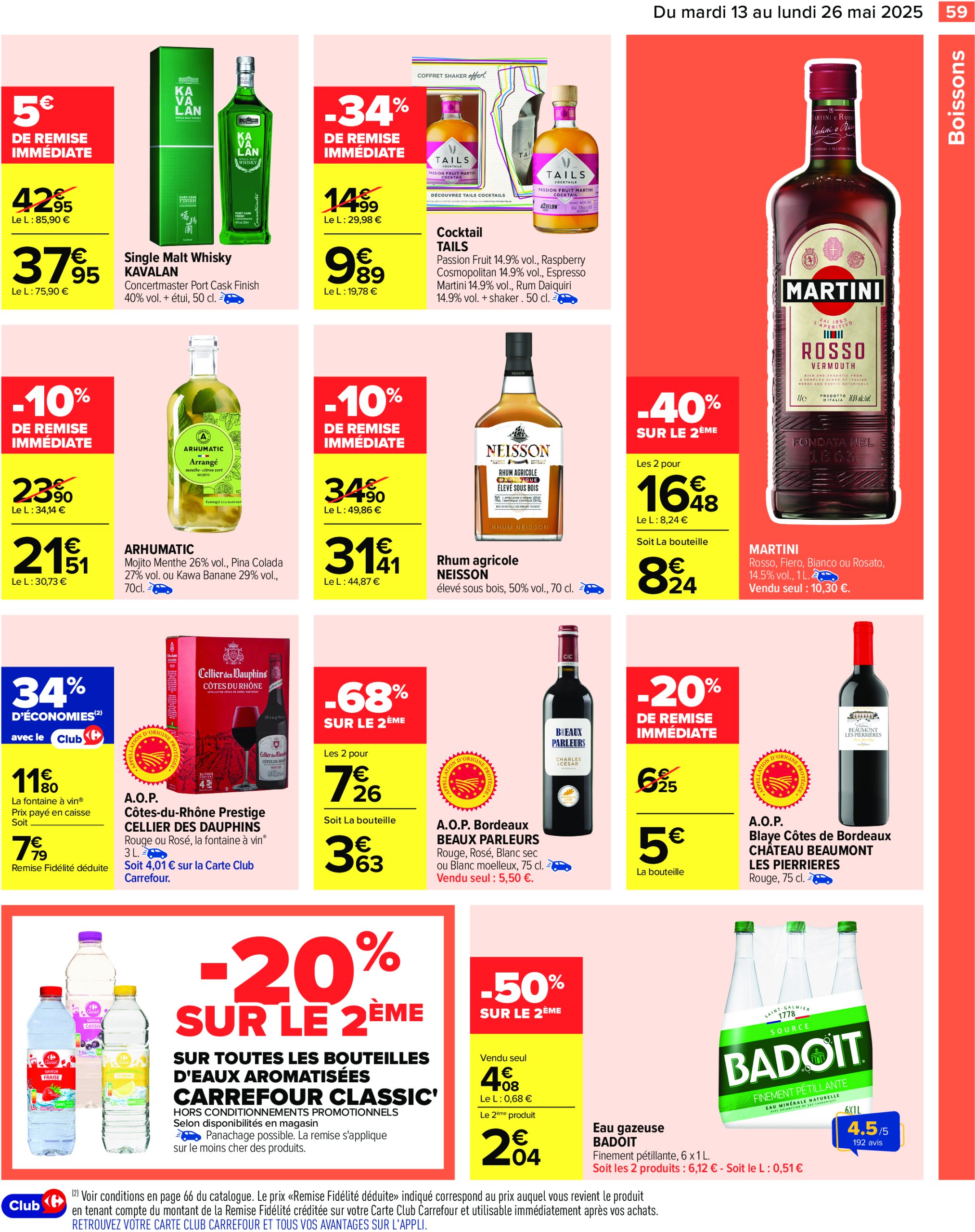 carrefour - Catalogue Carrefour valable dès 13/05 - 26/05 - page: 63