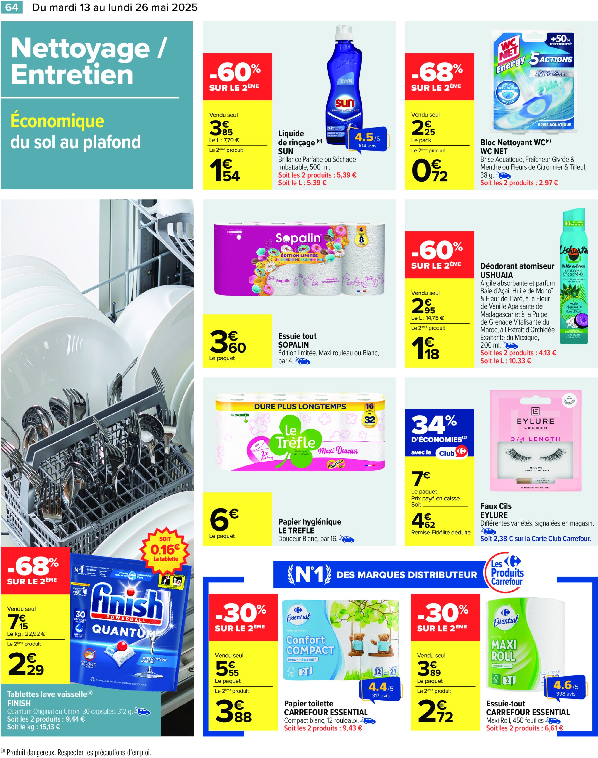 carrefour - Catalogue Carrefour valable dès 13/05 - 26/05 - page: 68