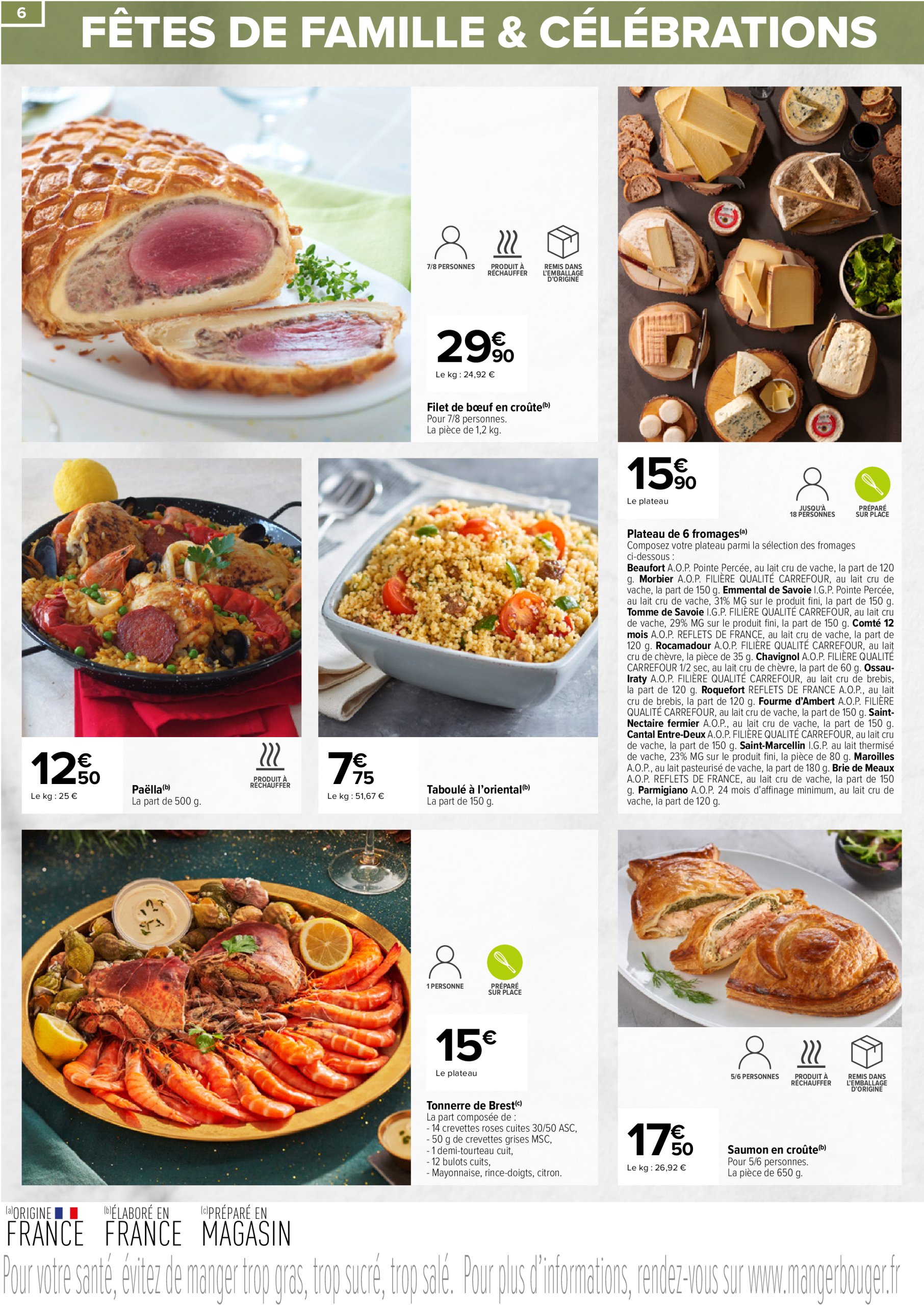 carrefour - Catalogue Carrefour - Fêtes de famille valable dès 27/05 - 09/06 - page: 6