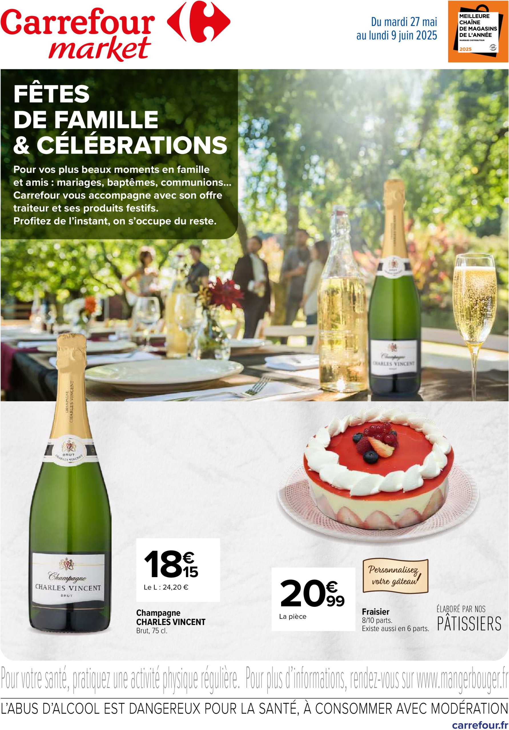 carrefour - Catalogue Carrefour - Fêtes de famille valable dès 27/05 - 09/06