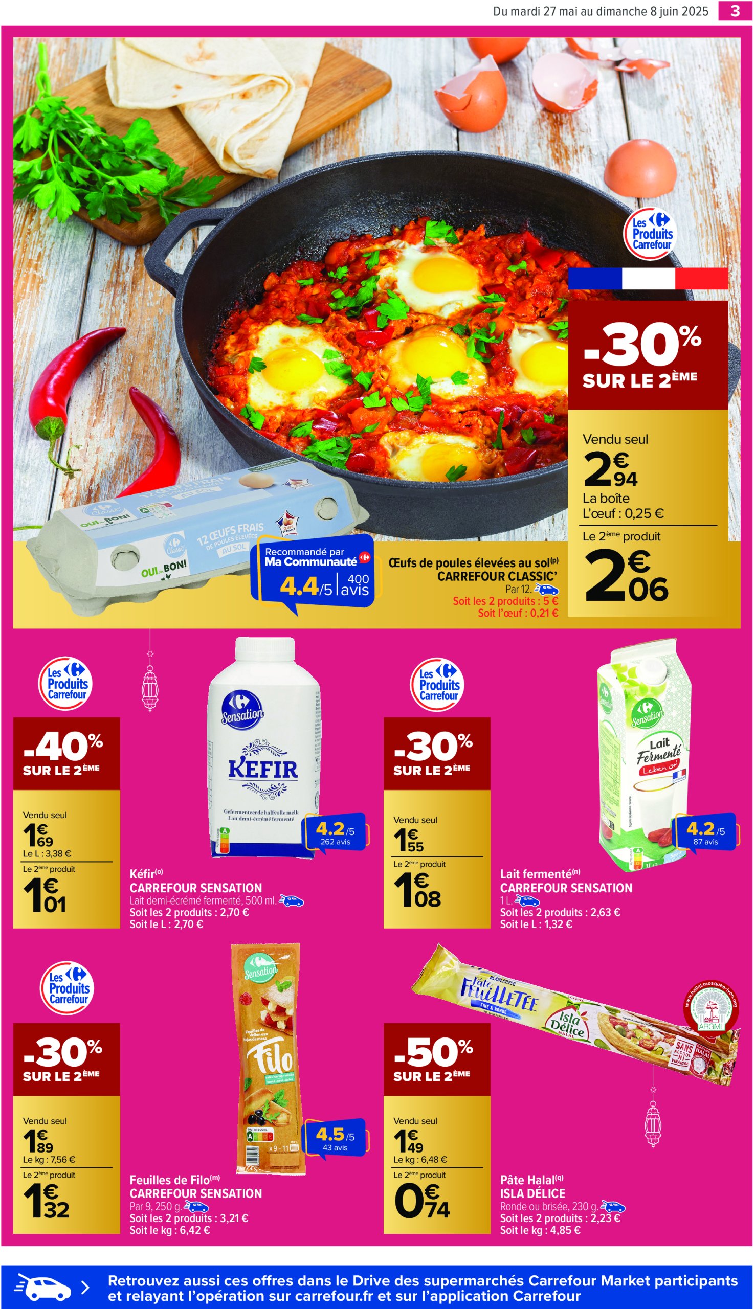 carrefour - Catalogue Carrefour - Prix avantageux valable dès 27/05 - 08/06 - page: 3