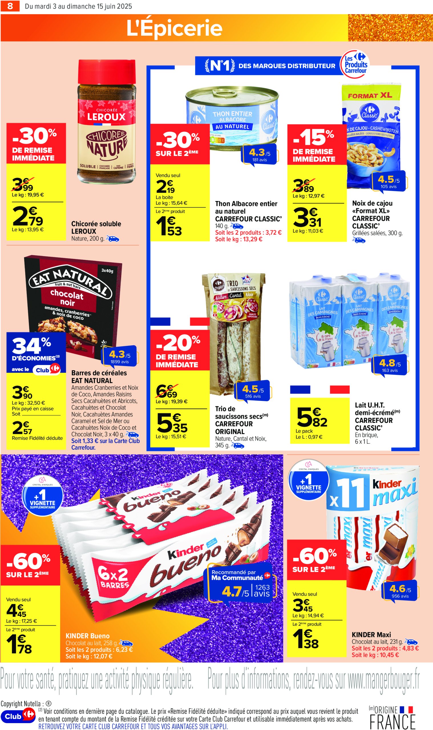 carrefour - Catalogue Carrefour - Market valable dès 03/06 - 15/06 - page: 8