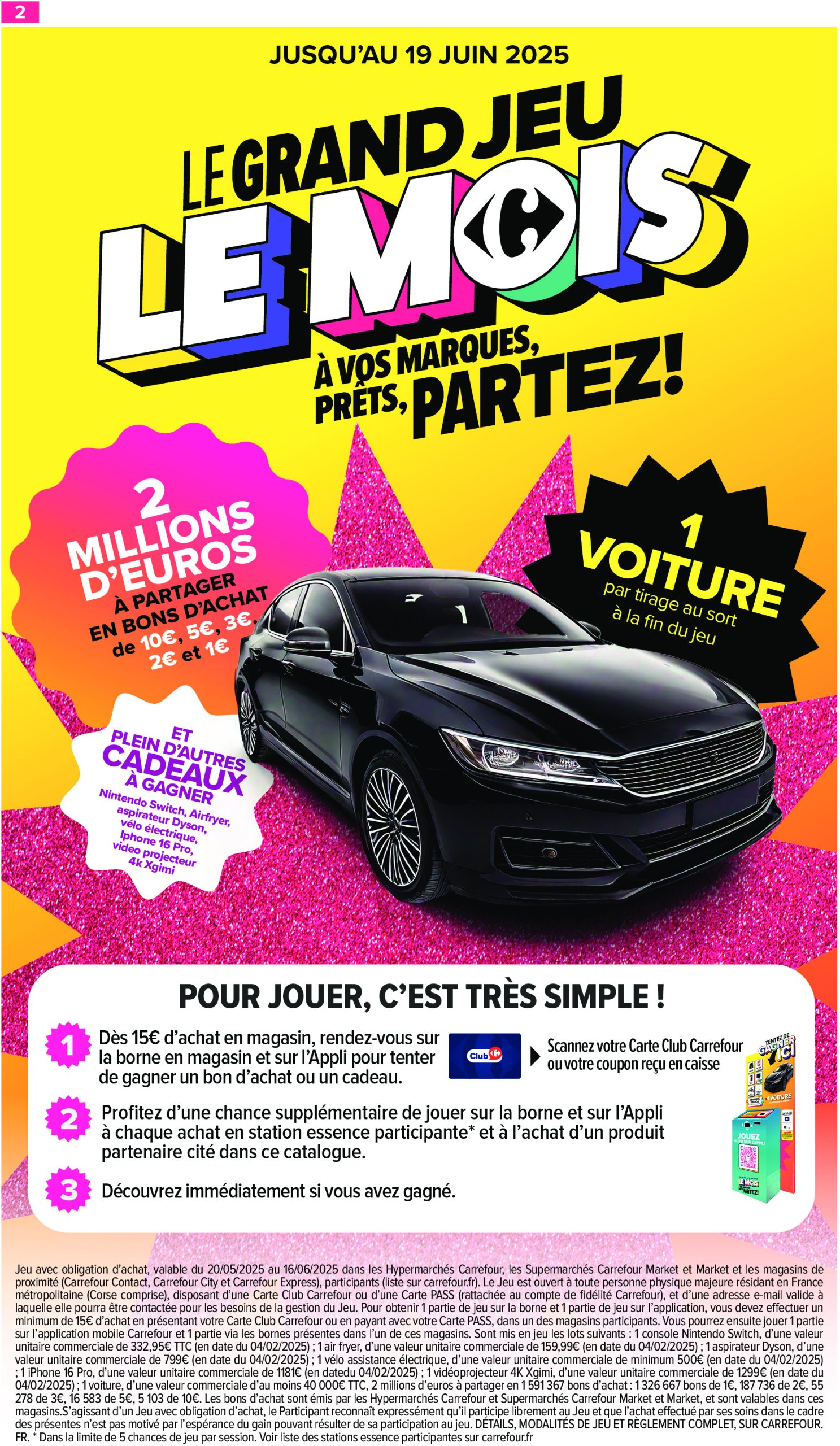 carrefour - Catalogue Carrefour - Market valable dès 03/06 - 15/06 - page: 2