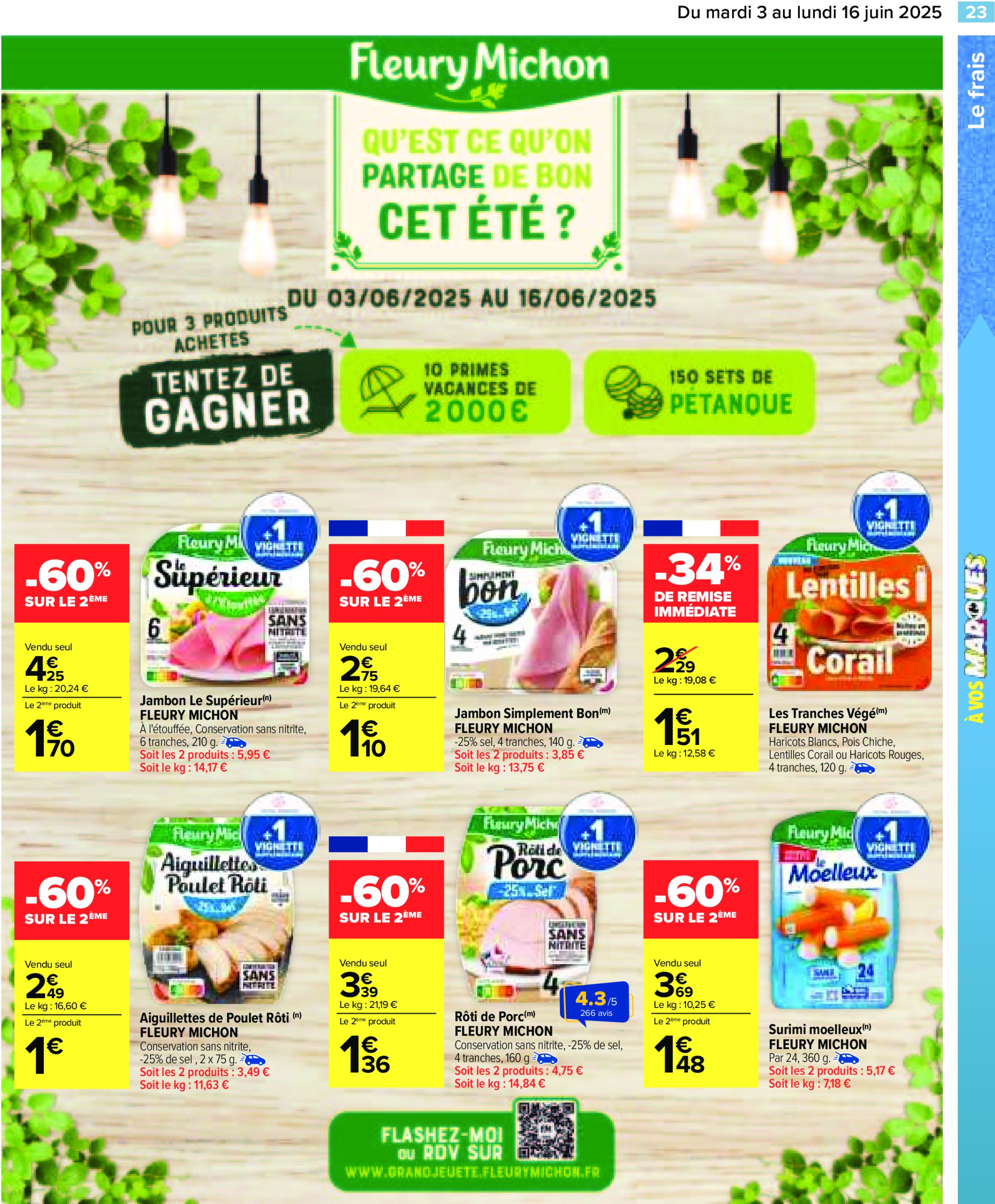 carrefour - Catalogue Carrefour valable dès 03/06 - 16/06 - page: 25 carrefour - Catalogue Carrefour valable dès 03/06 - 16/06 - page: 25
