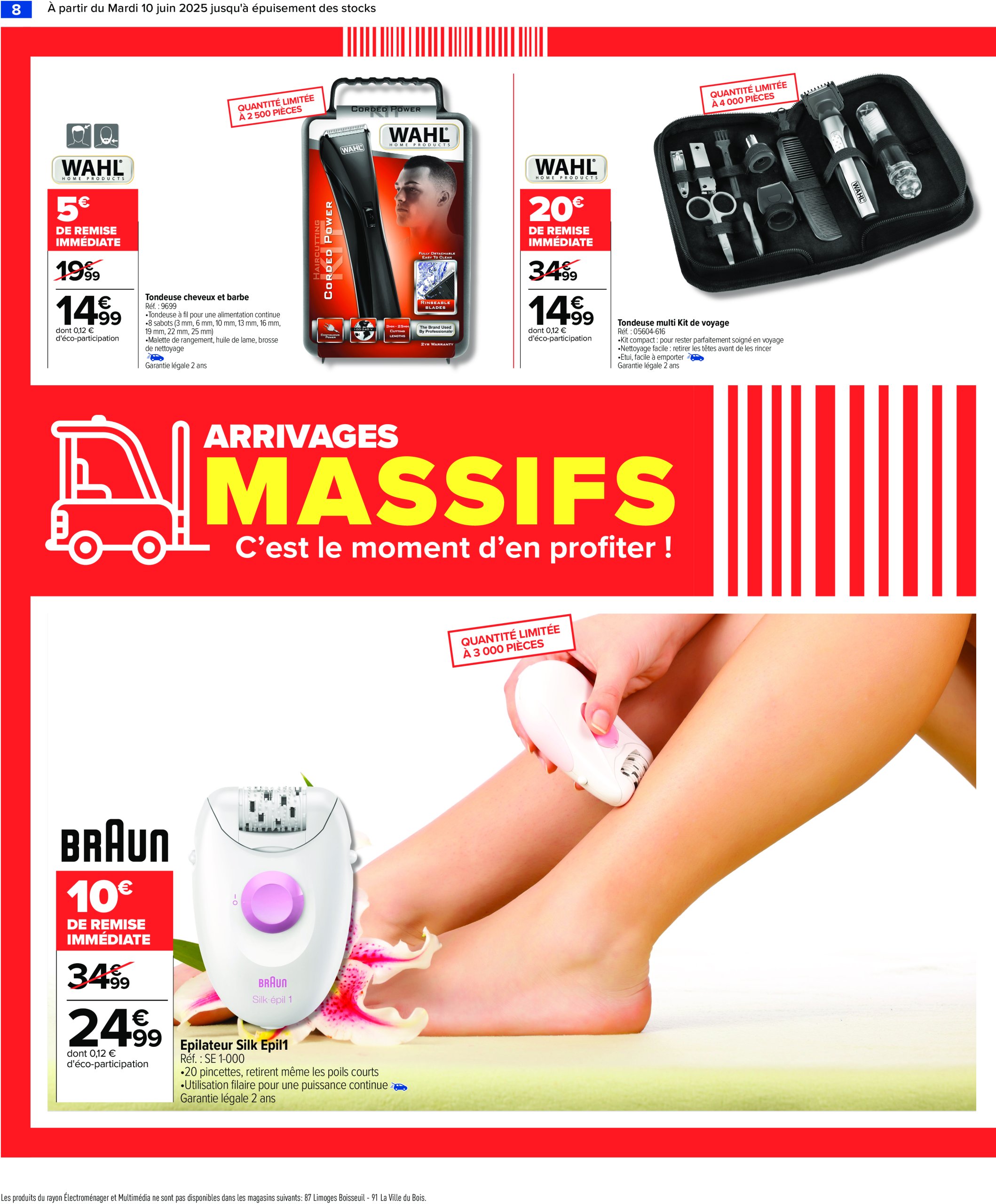 carrefour - Catalogue Carrefour - Arrivages Massifs valable du 10/06 au 23/06 - page: 10