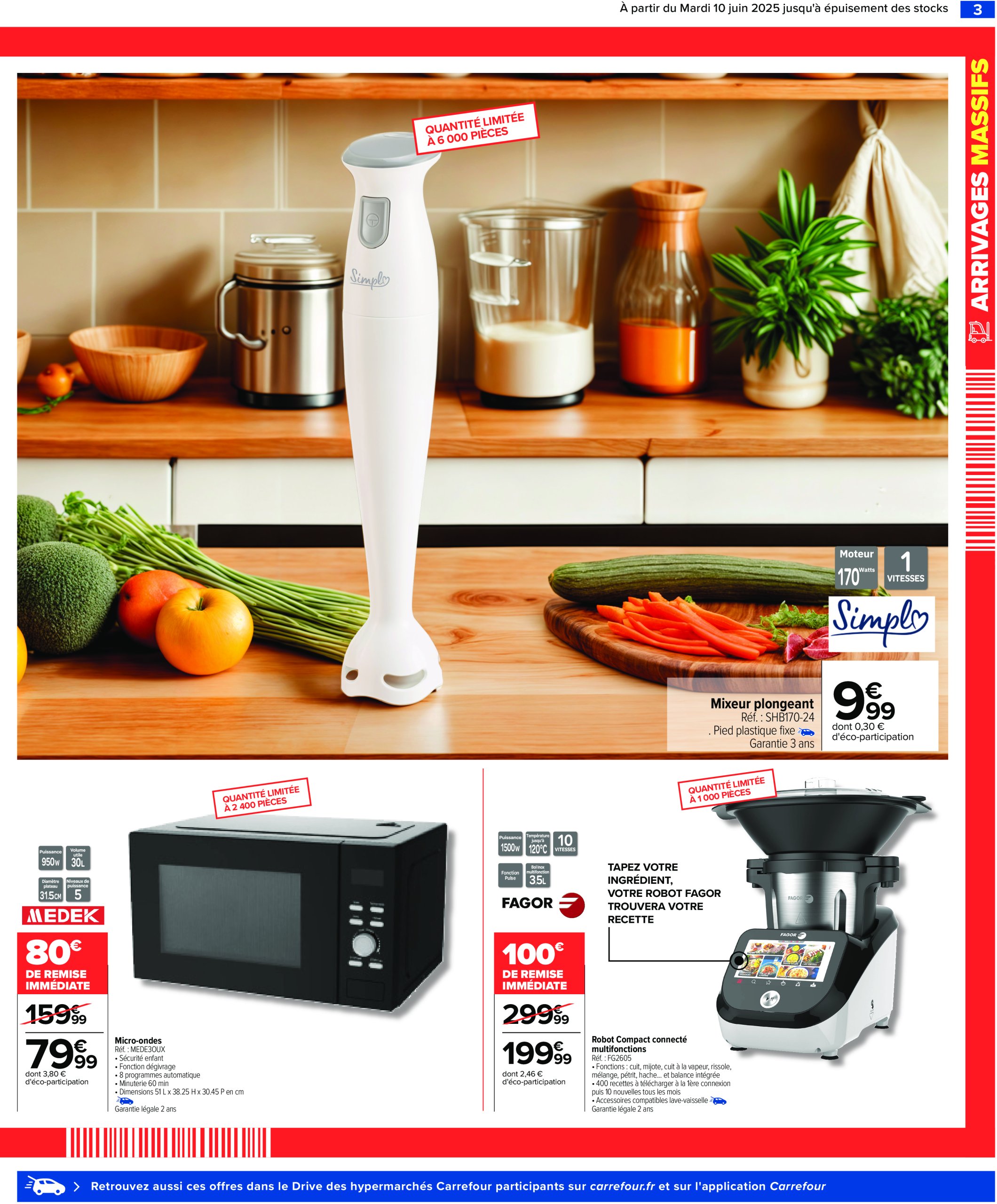 carrefour - Catalogue Carrefour - Arrivages Massifs valable du 10/06 au 23/06 - page: 5