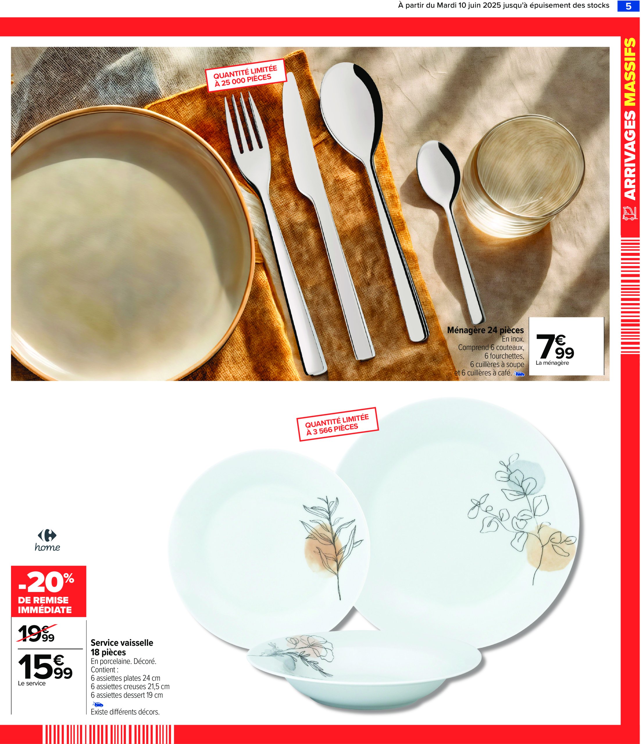 carrefour - Catalogue Carrefour - Arrivages Massifs valable du 10/06 au 23/06 - page: 7