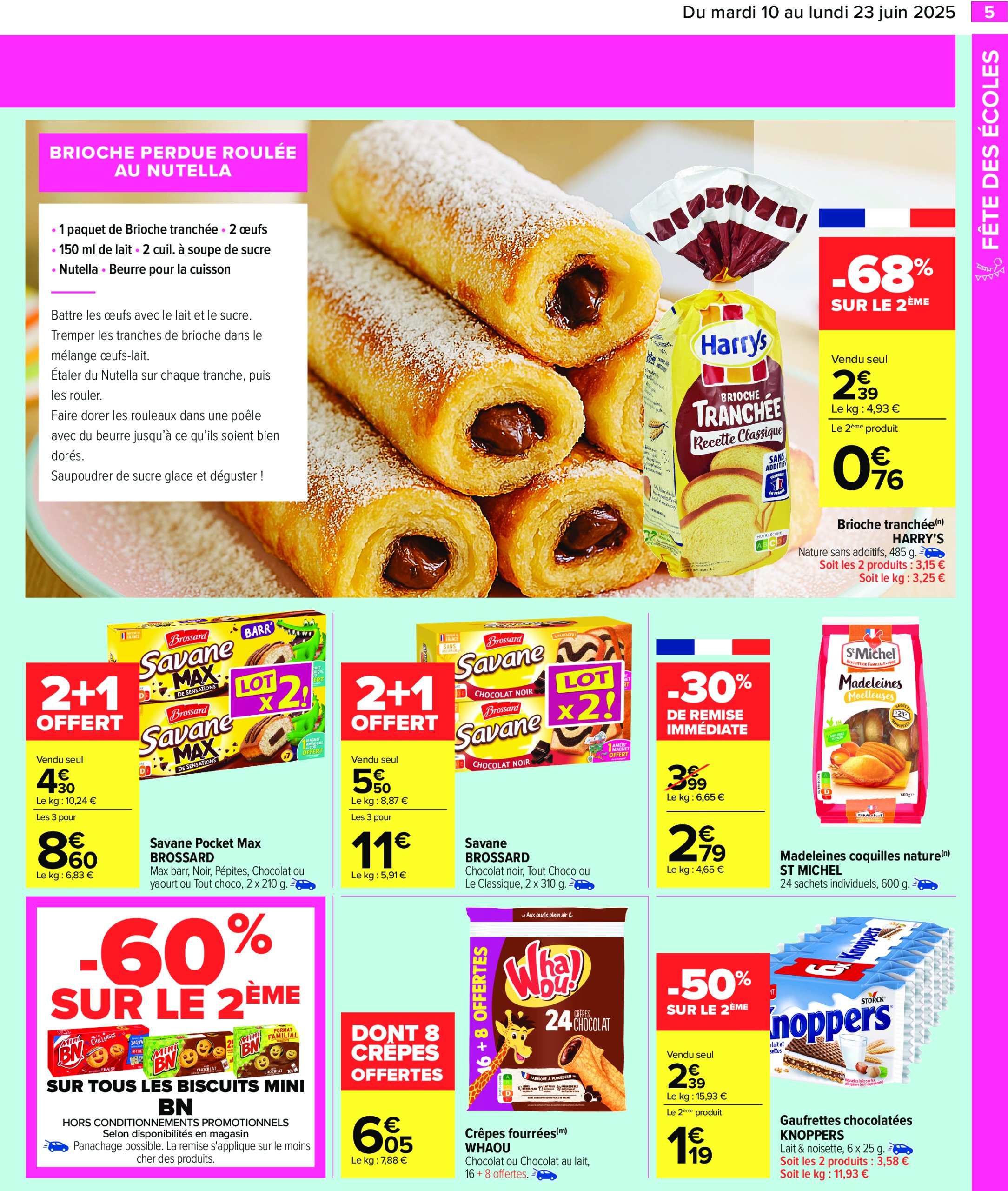 carrefour - Catalogue Carrefour valable du 10/06 au 23/06 - page: 7 carrefour - Catalogue Carrefour valable du 10/06 au 23/06 - page: 7
