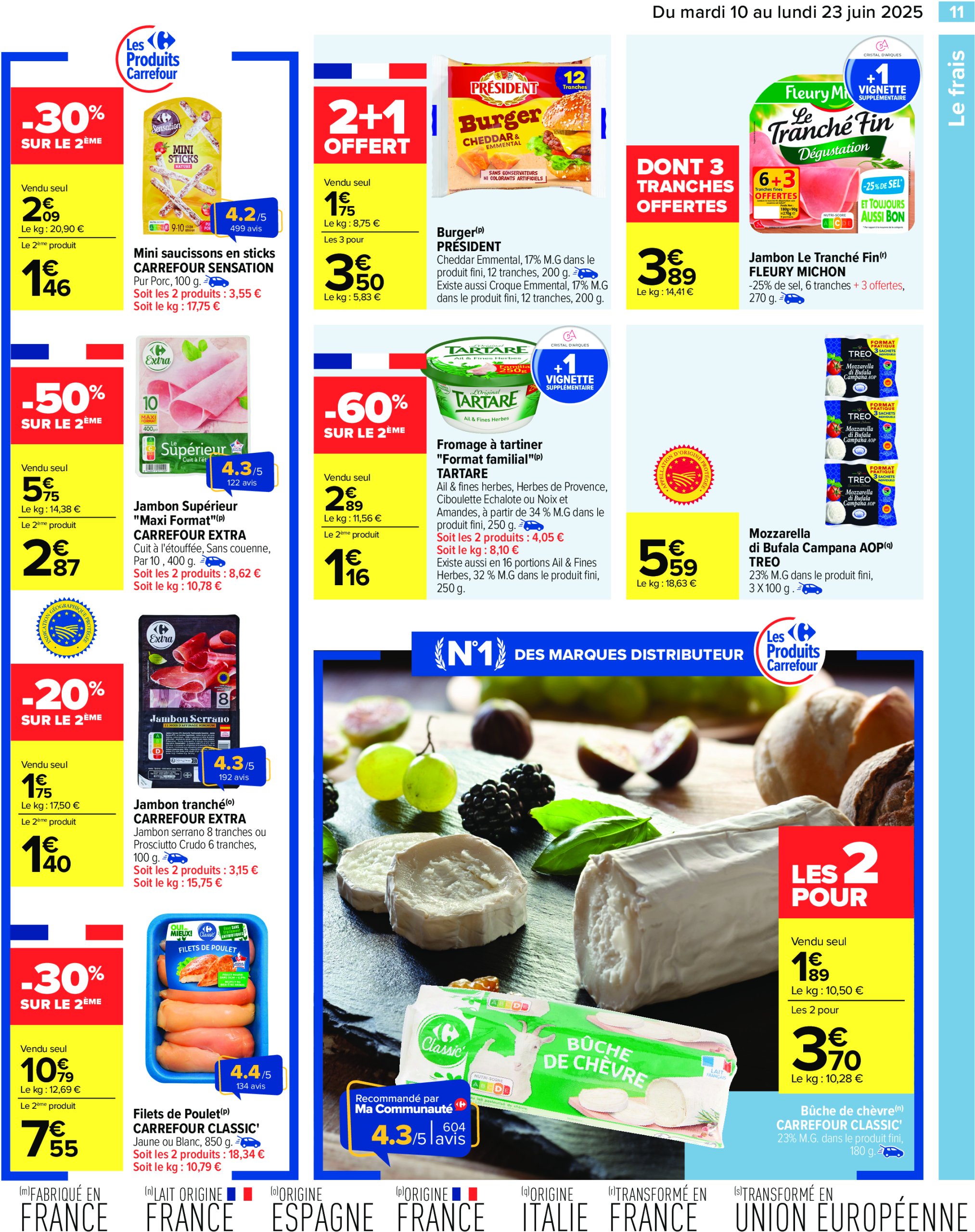 carrefour - Catalogue Carrefour valable du 10/06 au 23/06 - page: 13 carrefour - Catalogue Carrefour valable du 10/06 au 23/06 - page: 13