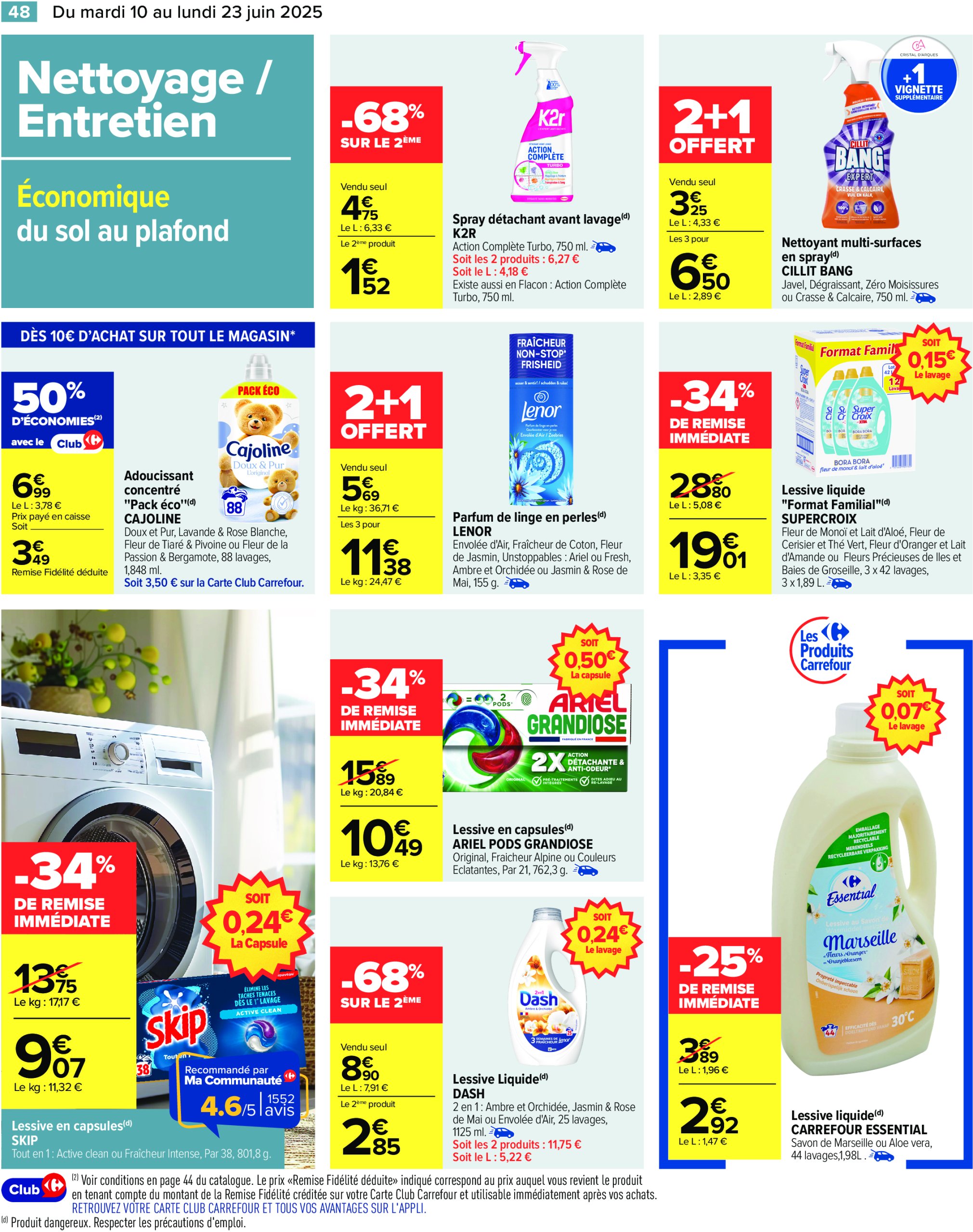 carrefour - Catalogue Carrefour valable du 10/06 au 23/06 - page: 50 carrefour - Catalogue Carrefour valable du 10/06 au 23/06 - page: 50
