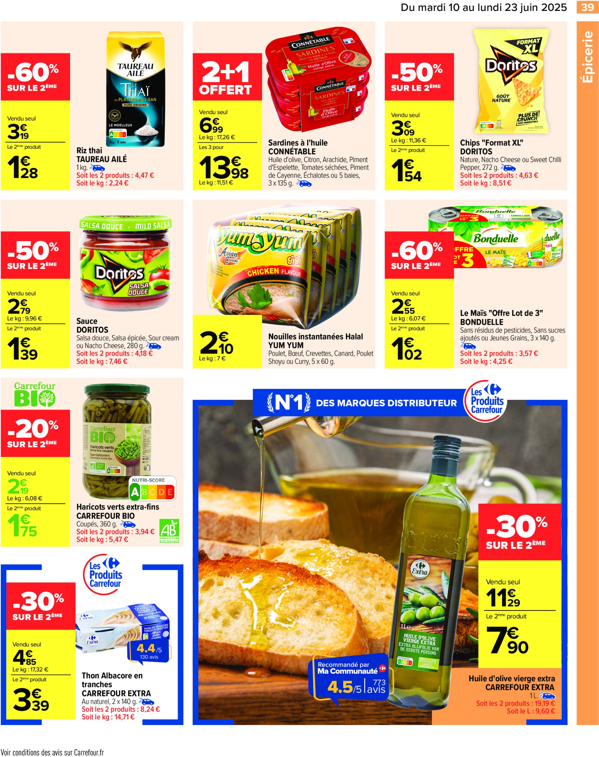 carrefour - Catalogue Carrefour valable du 10/06 au 23/06 - page: 41 carrefour - Catalogue Carrefour valable du 10/06 au 23/06 - page: 41