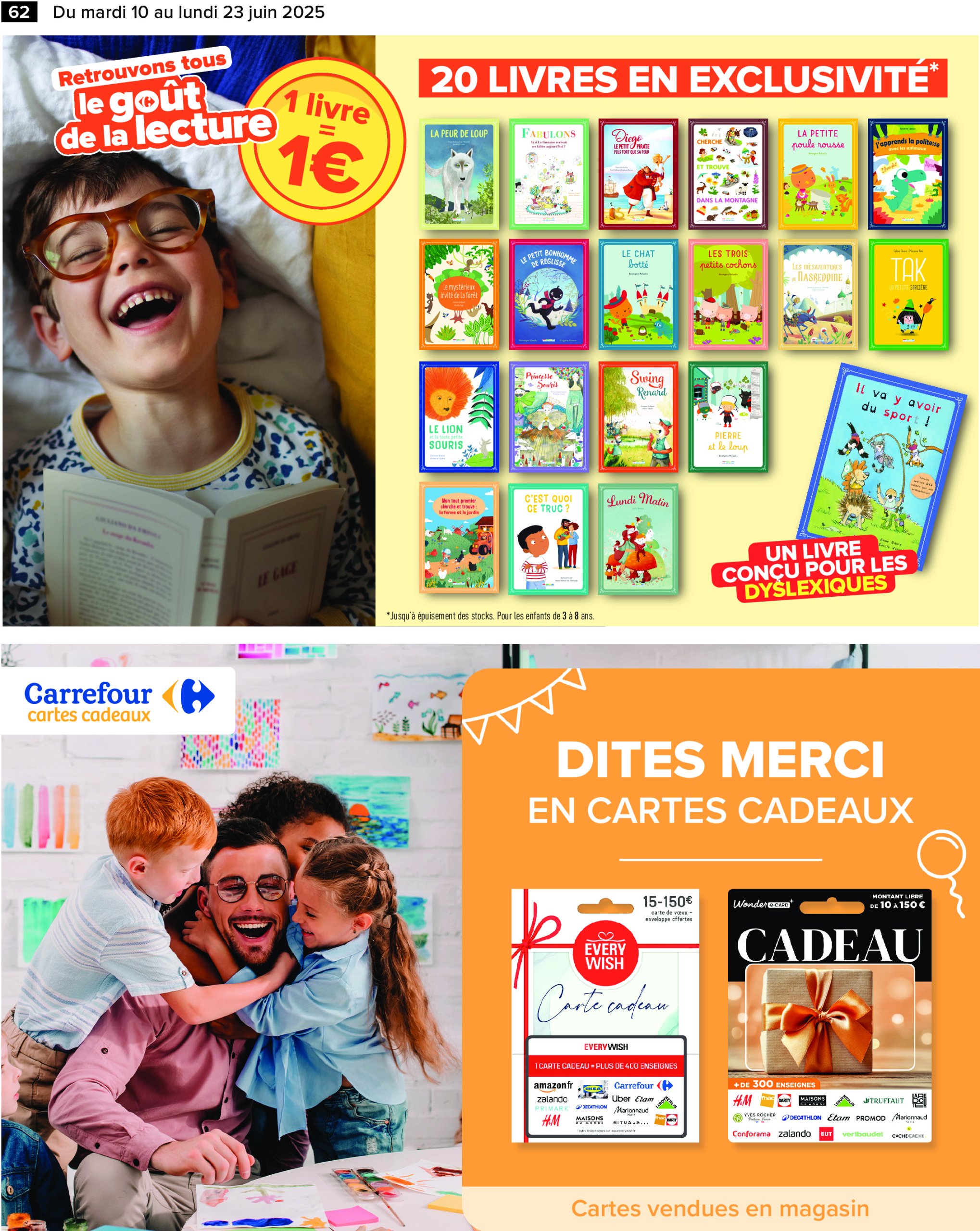 carrefour - Catalogue Carrefour valable du 10/06 au 23/06 - page: 64 carrefour - Catalogue Carrefour valable du 10/06 au 23/06 - page: 64